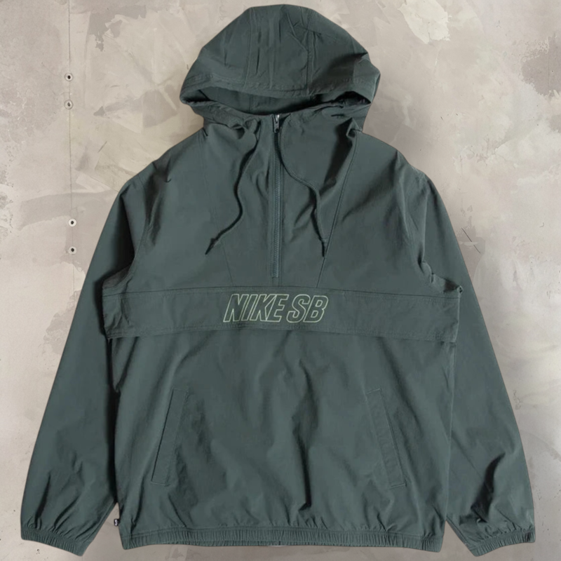 Nike SB Nike SB Half Zip Anorak Jacket Vintage Green