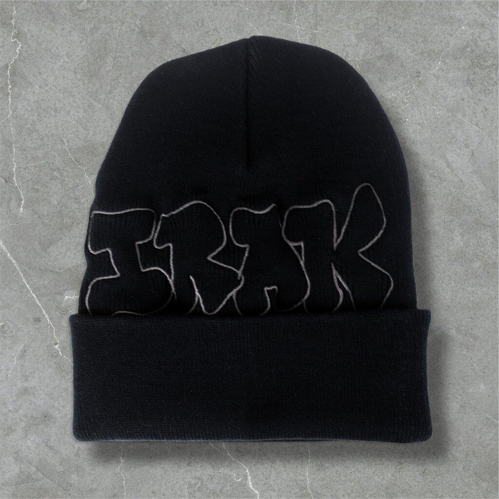 IRAK IRAK Puff Beanie Black