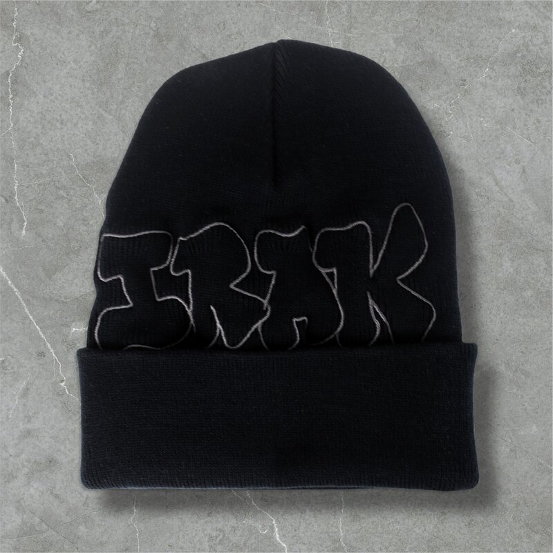 IRAK IRAK Puff Beanie Black
