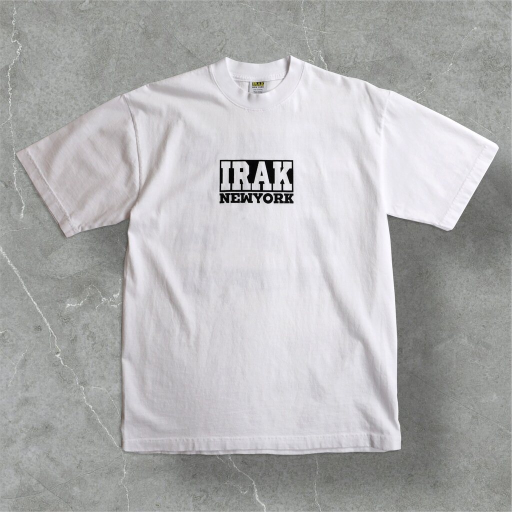 IRAK IRAK Logos Tee White