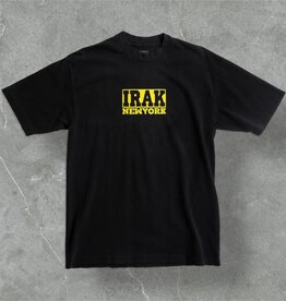 IRAK IRAK Logos Tee Vintage Black