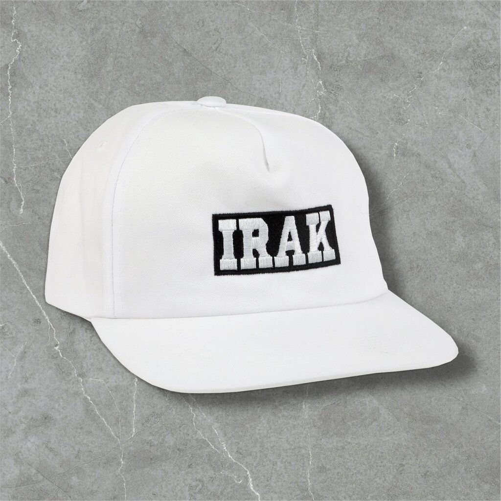 IRAK IRAK Reverse Logo Snapback White