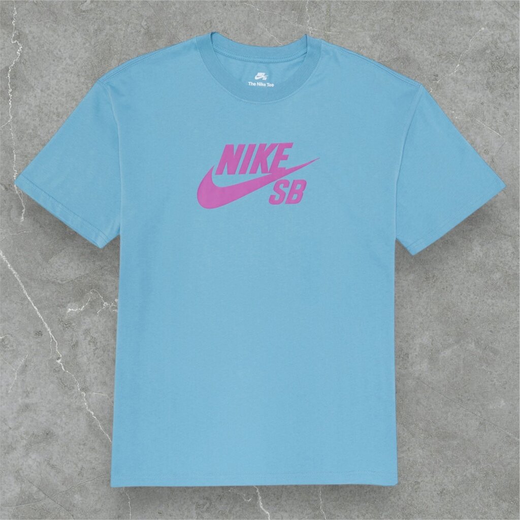 Nike SB Nike SB Max 90 Logo T-Shirt Denim Turquoise