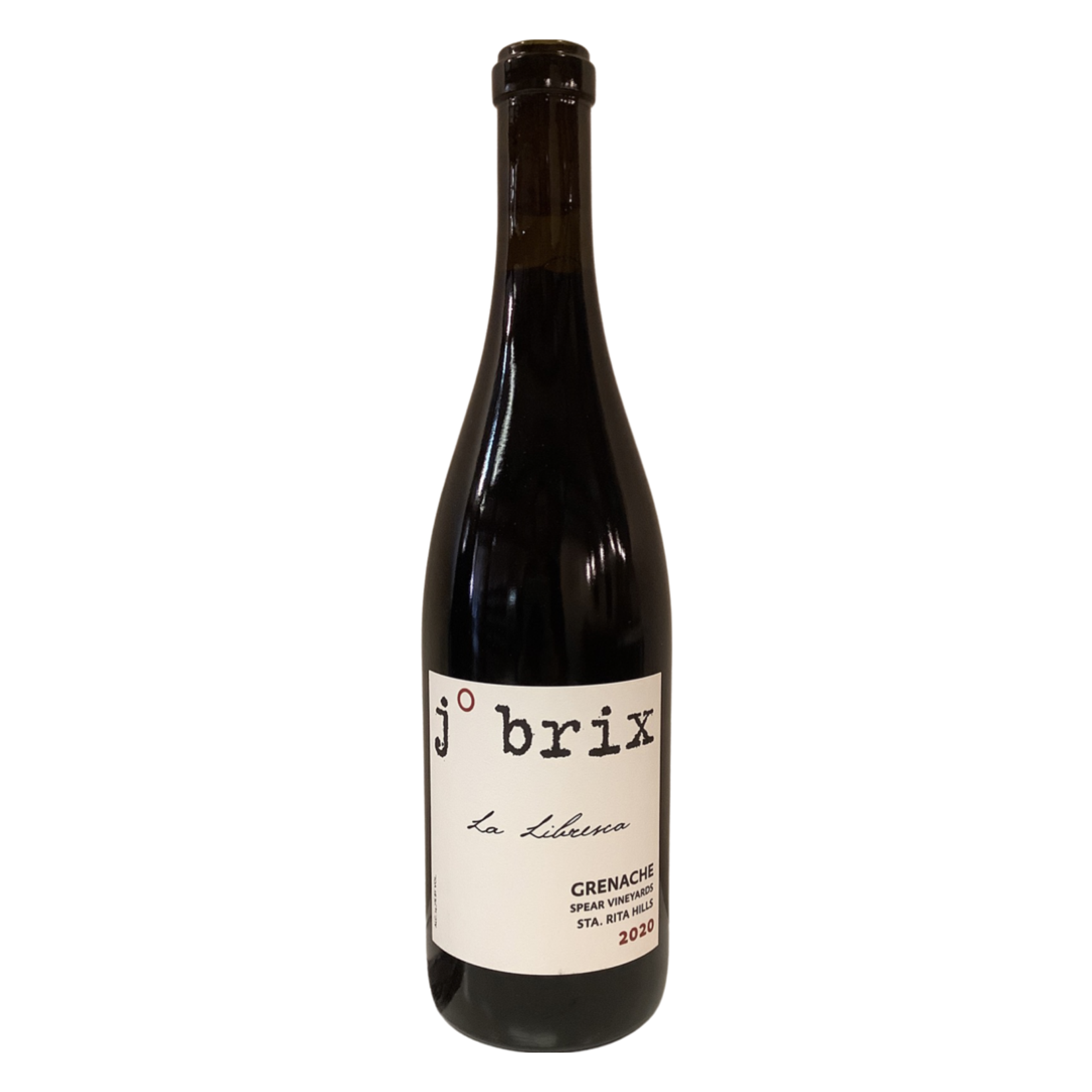 2020 J. Brix "La Libresca" | "Spear Vineyards" Grenache, Sta. Rita Hills CA