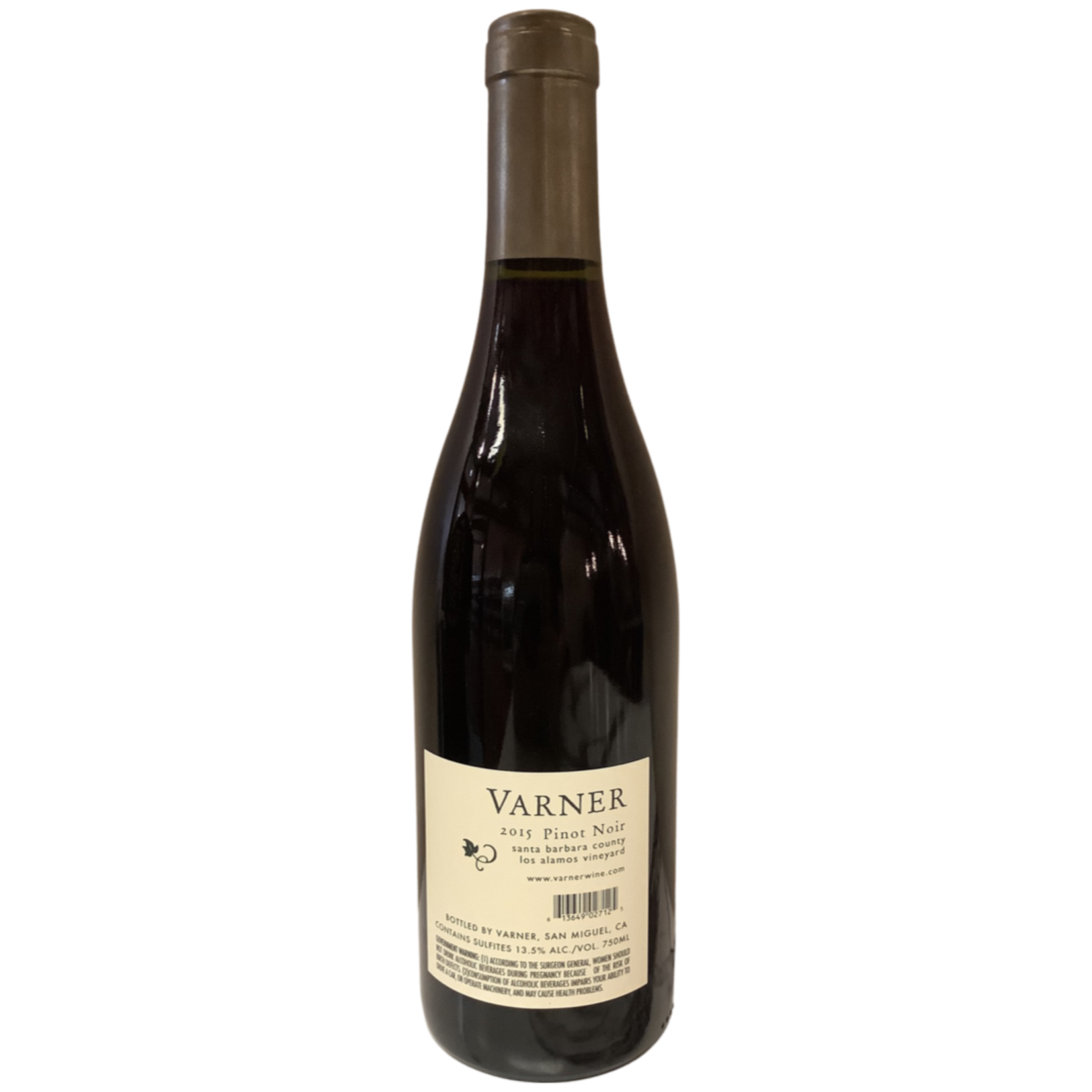 2015 Varner "Los Alamos Vineyard" Pinot Noir, Santa Barbara County CA