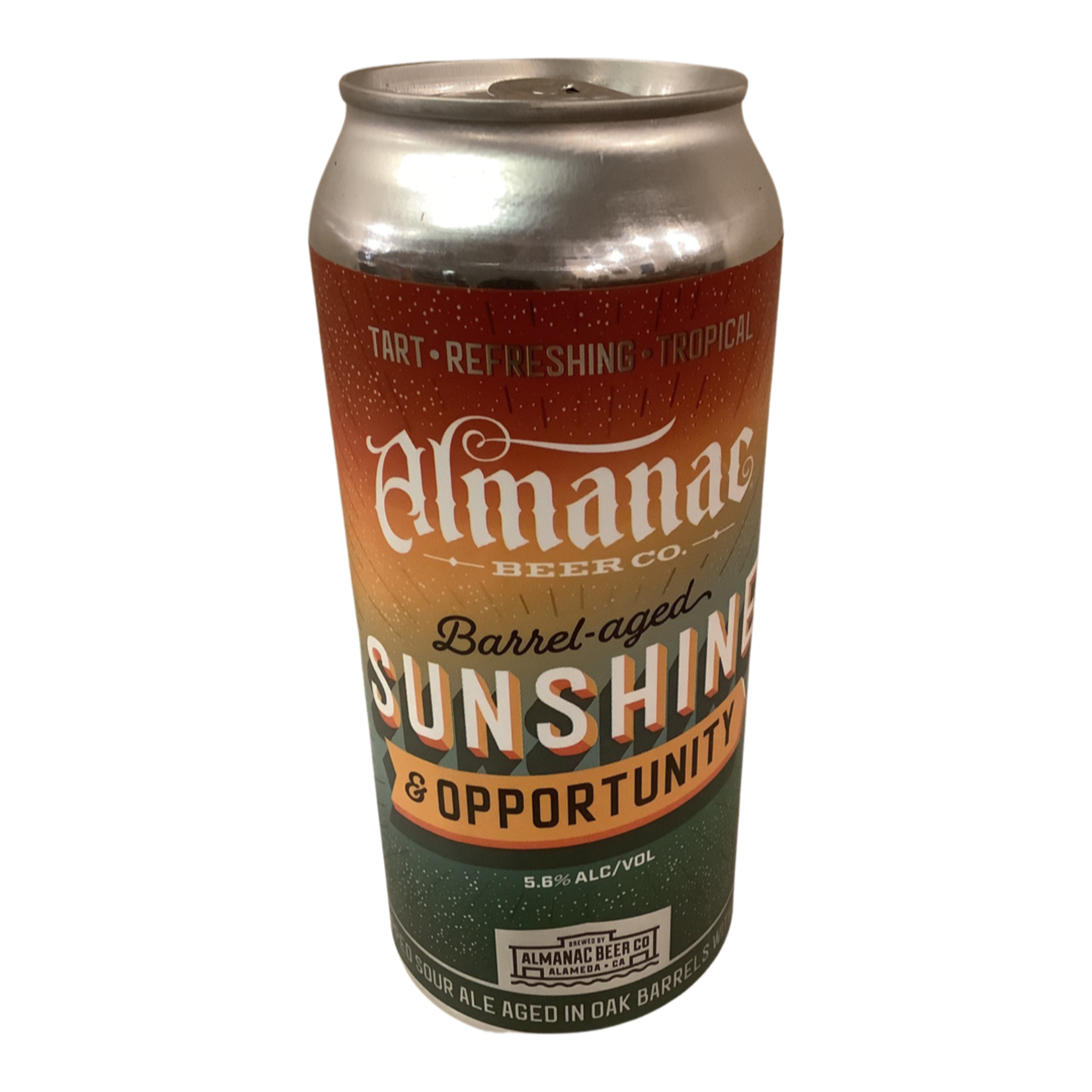 Almanac "Sunshine & Opportunity" Sour Ale 16 OZ, Alameda CA