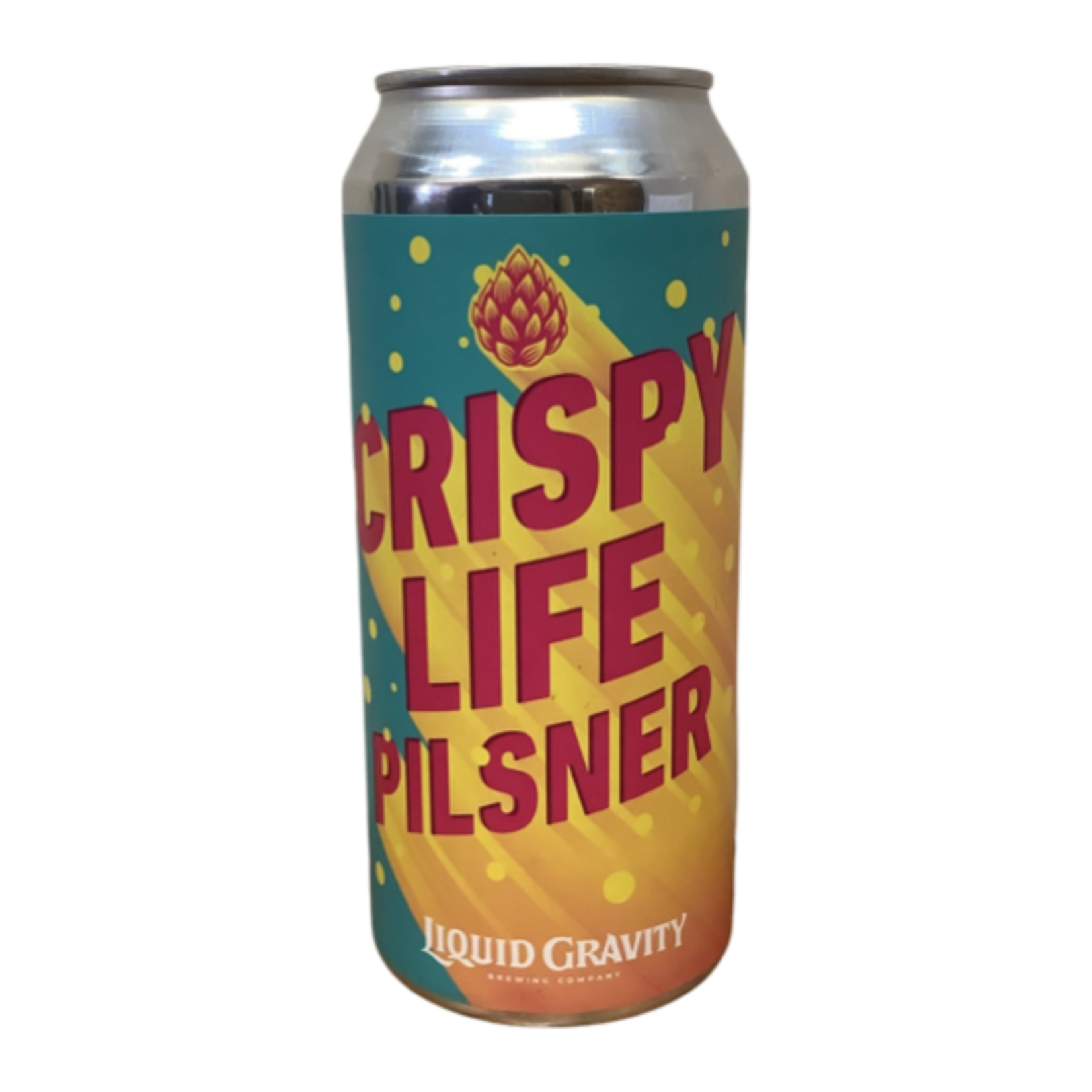 Liquid Gravity "Crispy Life" Pilsner 16 OZ, San Luis Obispo CA