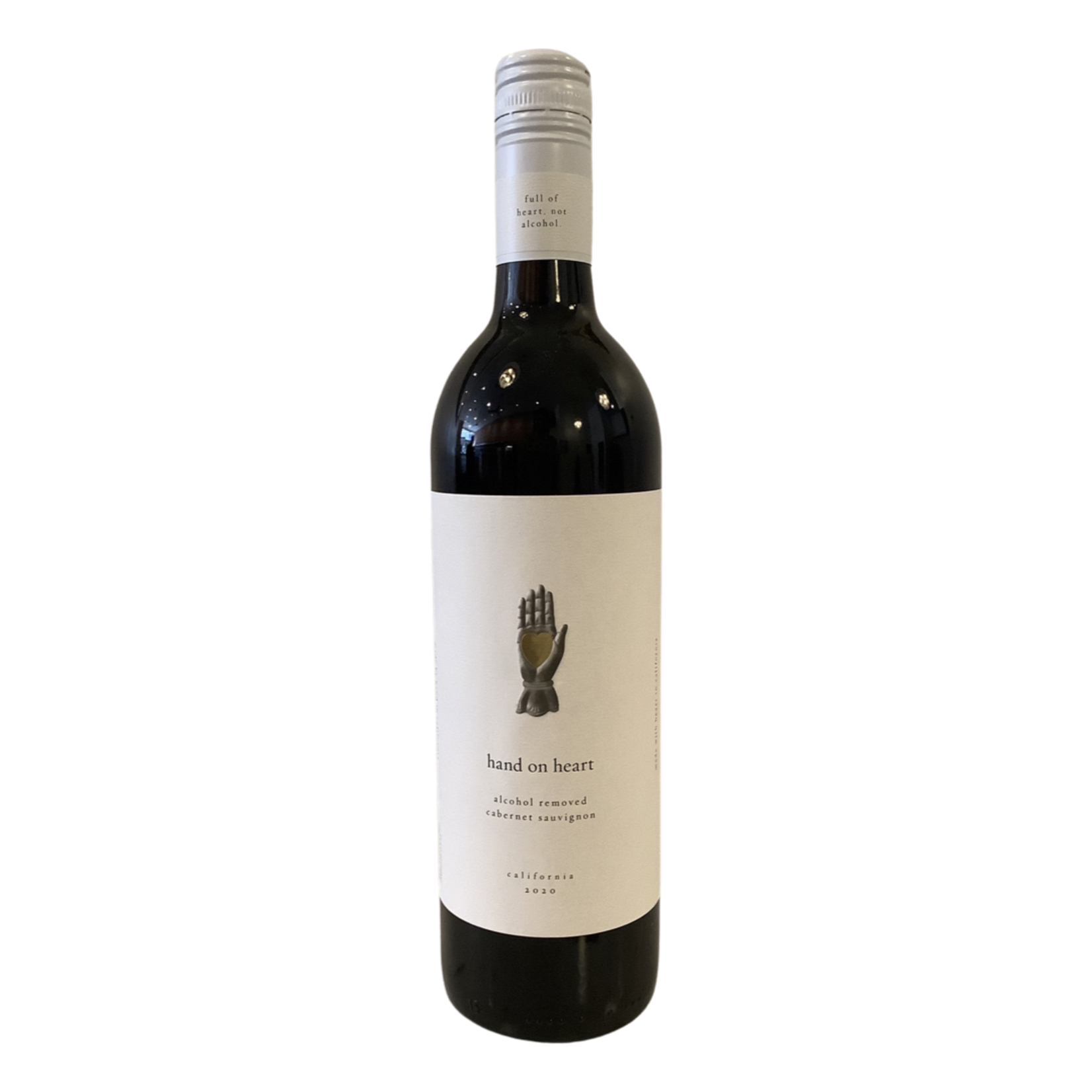 2020 Hand On Heart Non-Alcoholic Cabernet Sauvignon, California