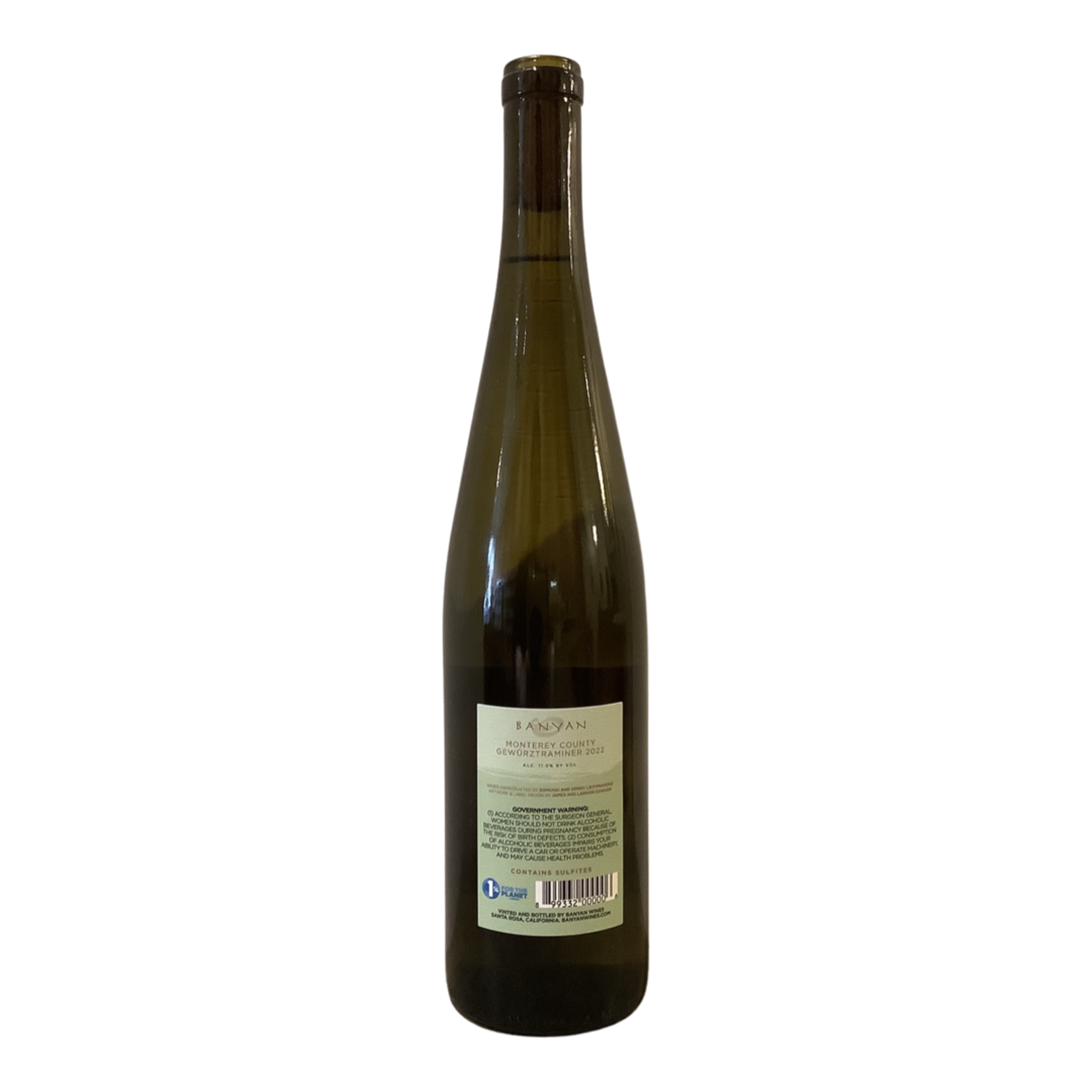 2022 Banyan Gewütztraminer, Monterey County CA