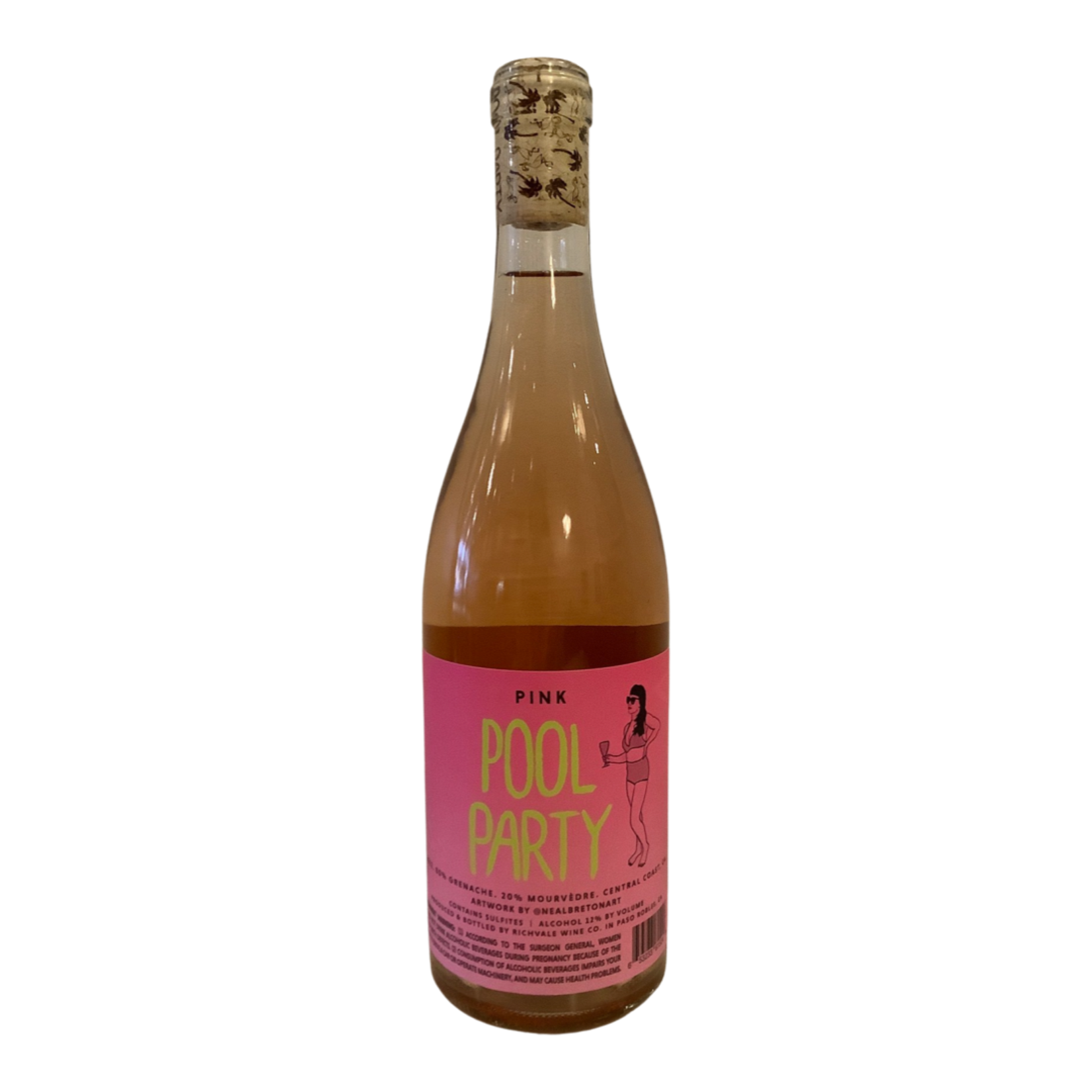 2022 Richvale Wine Co "Pool Party" Pink, Central Coast CA