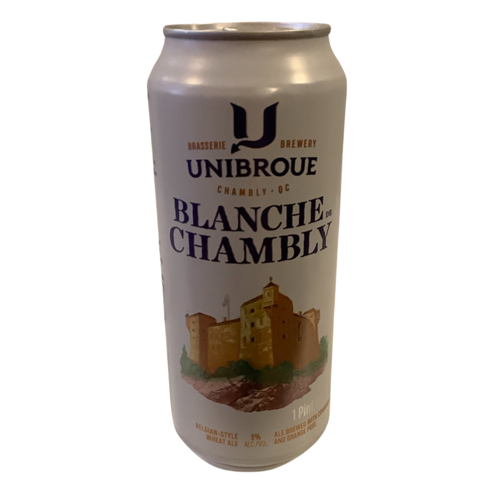 Unibroue "Blanche De Chambly" Belgian Wit (16 OZ), Canada
