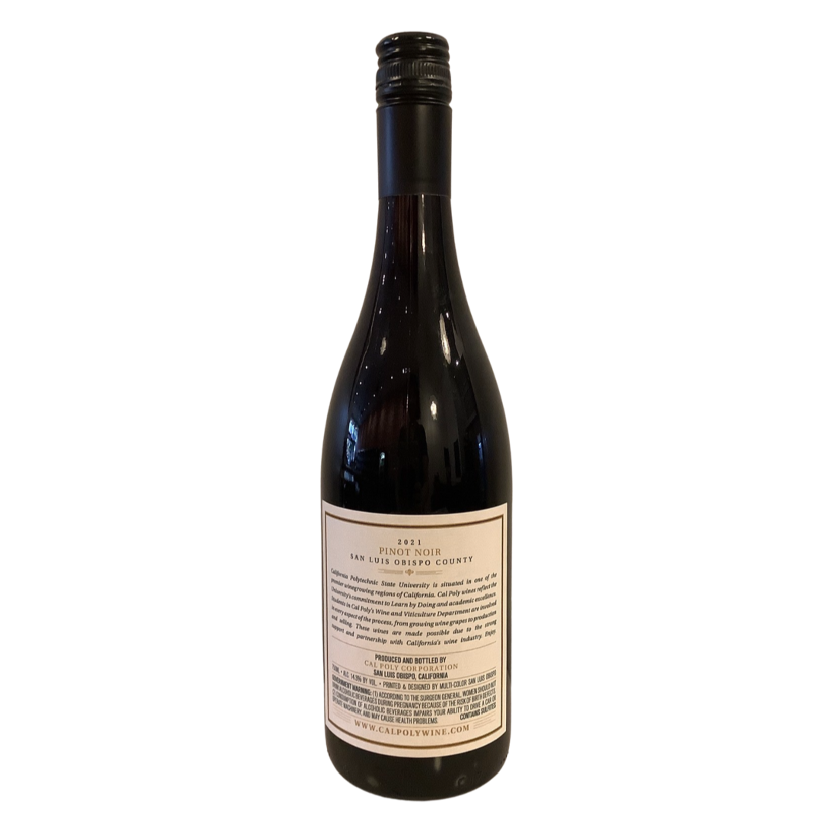 2021 Cal Poly "Trestle Estate Vineyard" Pinot Noir, SLO County CA