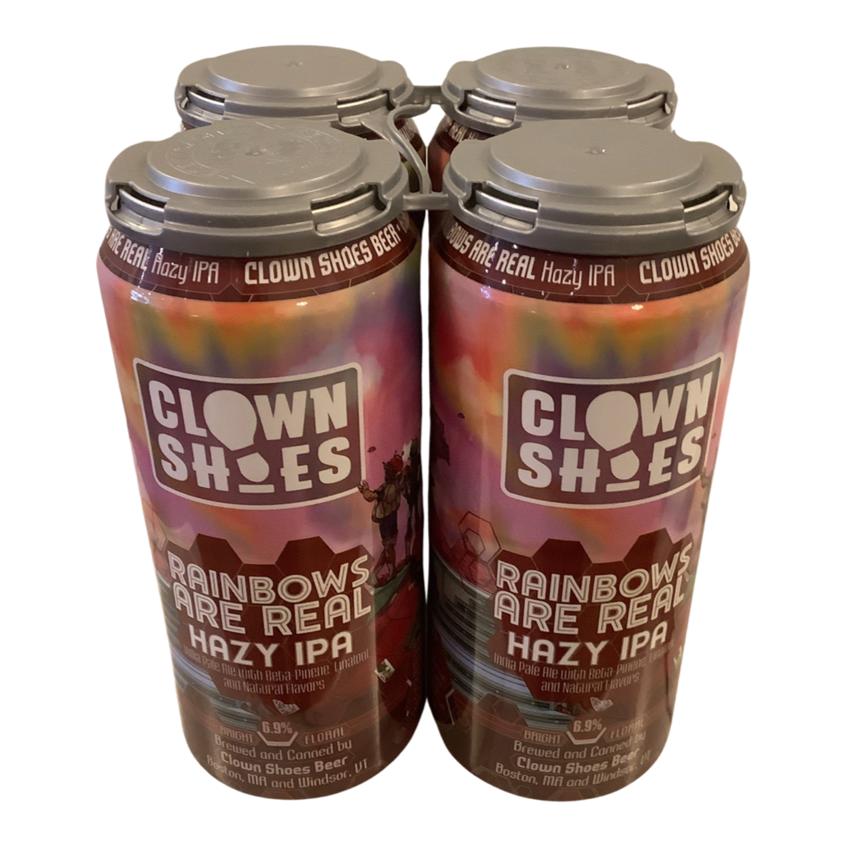 Clown Shoes "Rainbows Are Real" Hazy IPA (16 OZ), Boston MA
