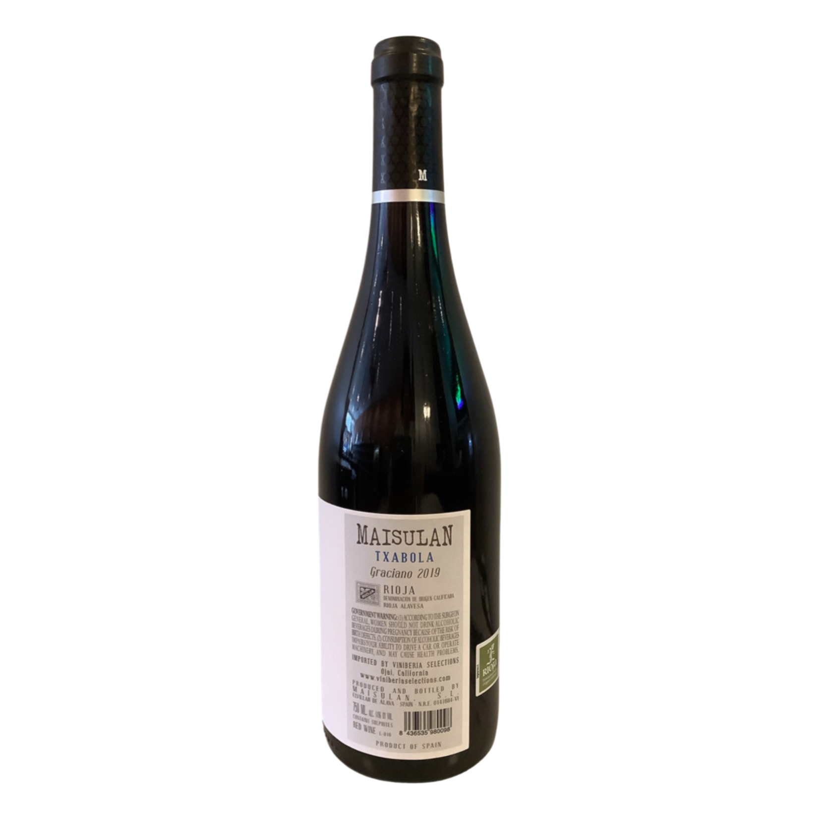 2019 Maisulan "Txabola" Graciano, Rioja Alavesa | Spain