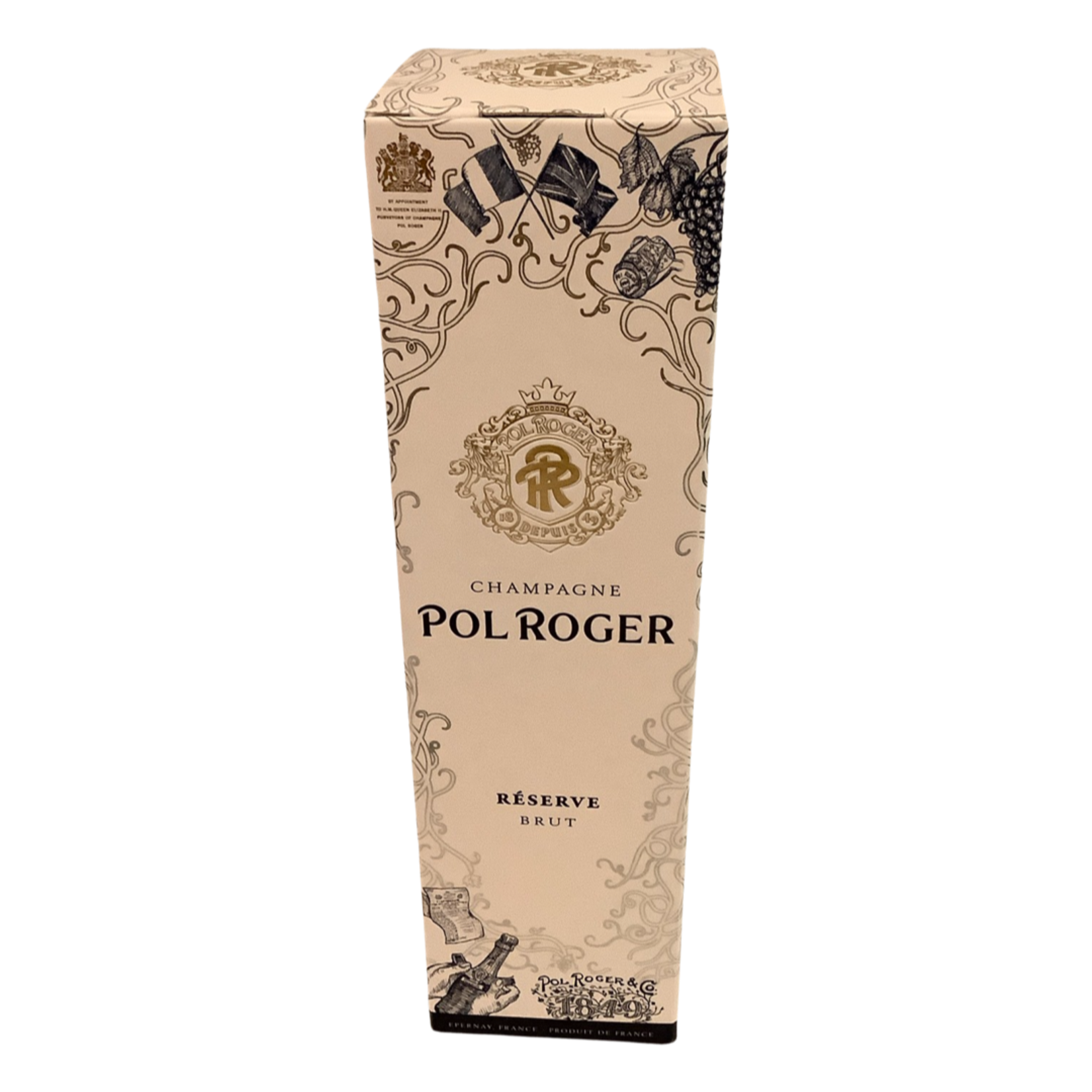 NV Pol Roger Réserve Champagne Brut (with gift box), Epernay FR
