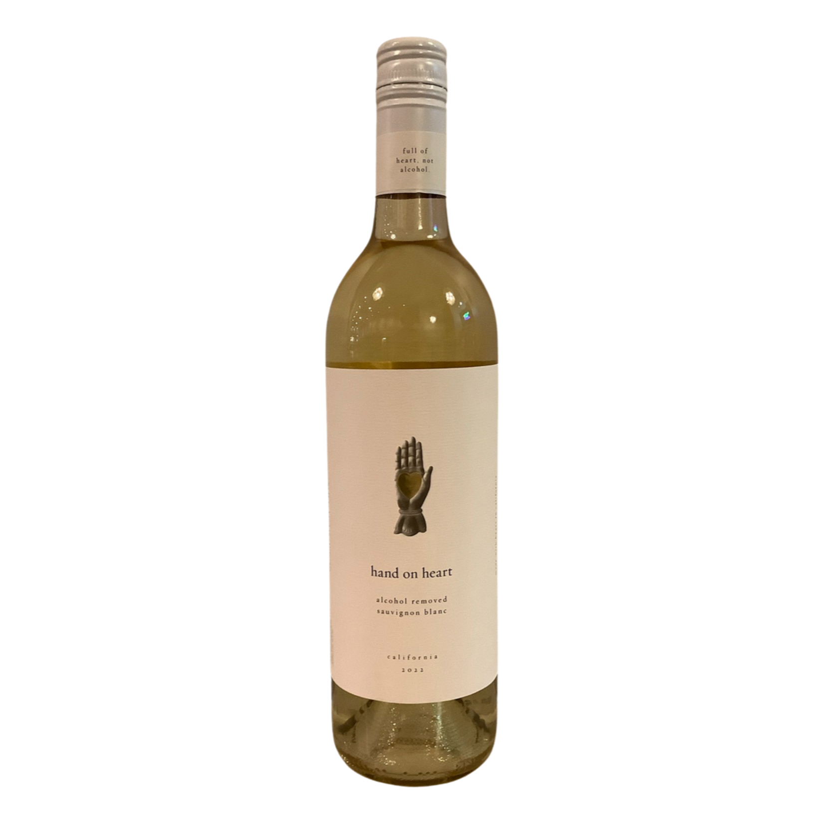 2022 Hand On Heart Non-Alcoholic Sauvignon Blanc, California