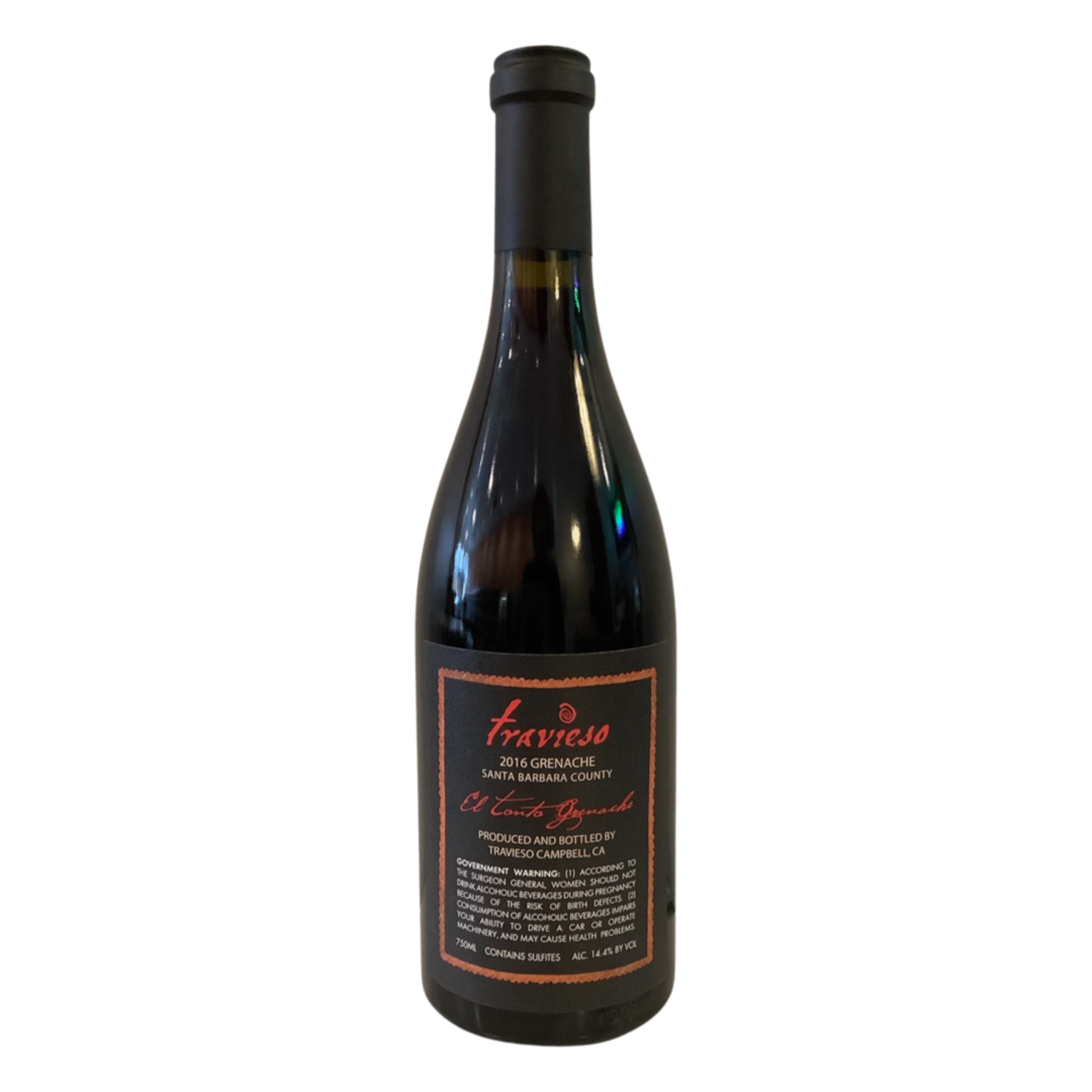 2016 Travieso "El Tonto" Grenache, Santa Barbara County CA