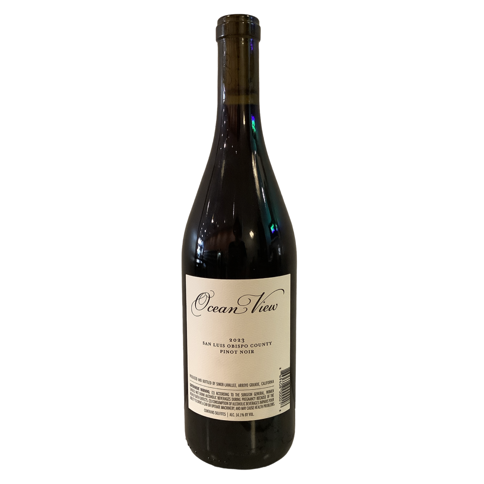 2023 Ocean View Pinot Noir, San Luis Obispo County CA