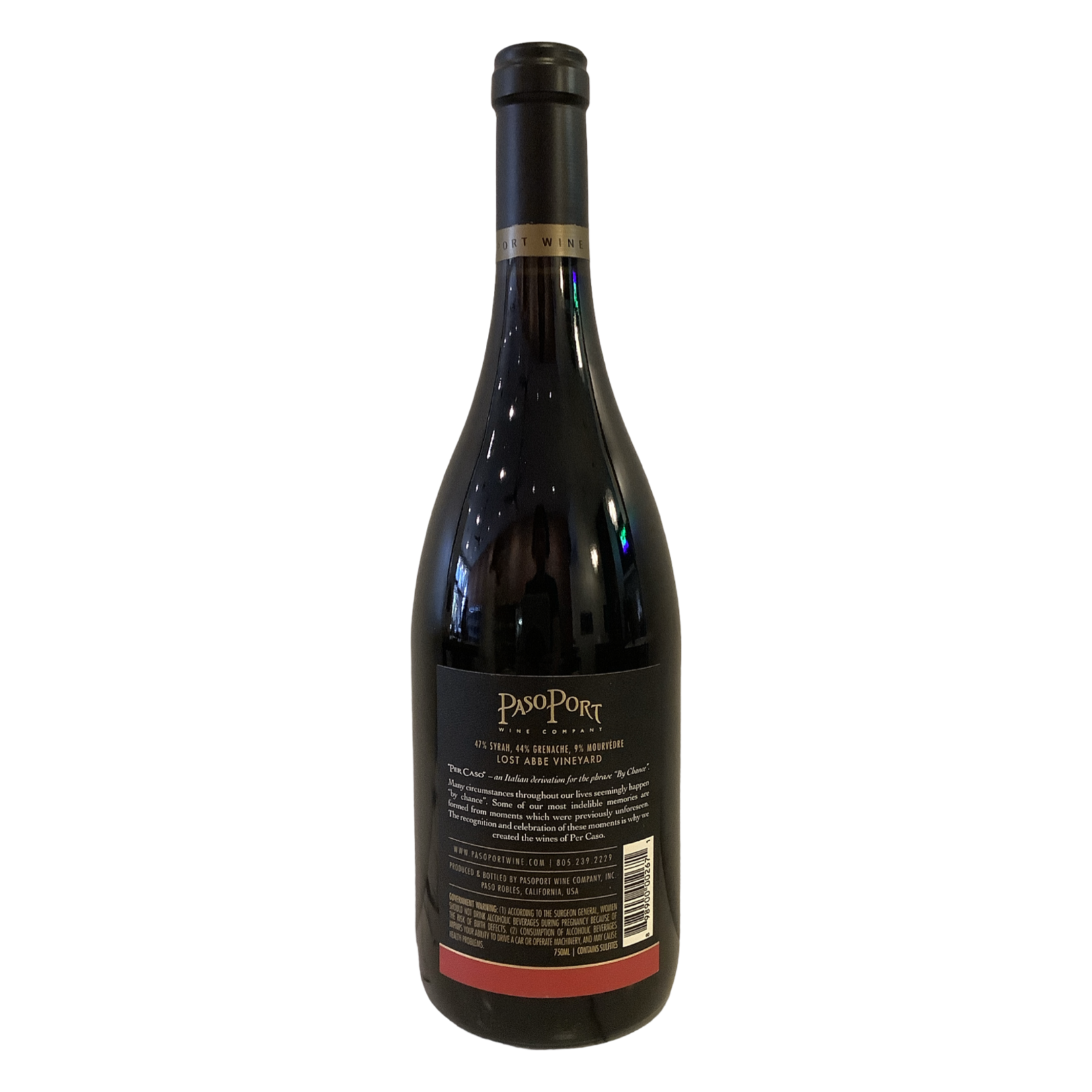 2019 Per Caso RHN Blend, Paso Robles CA