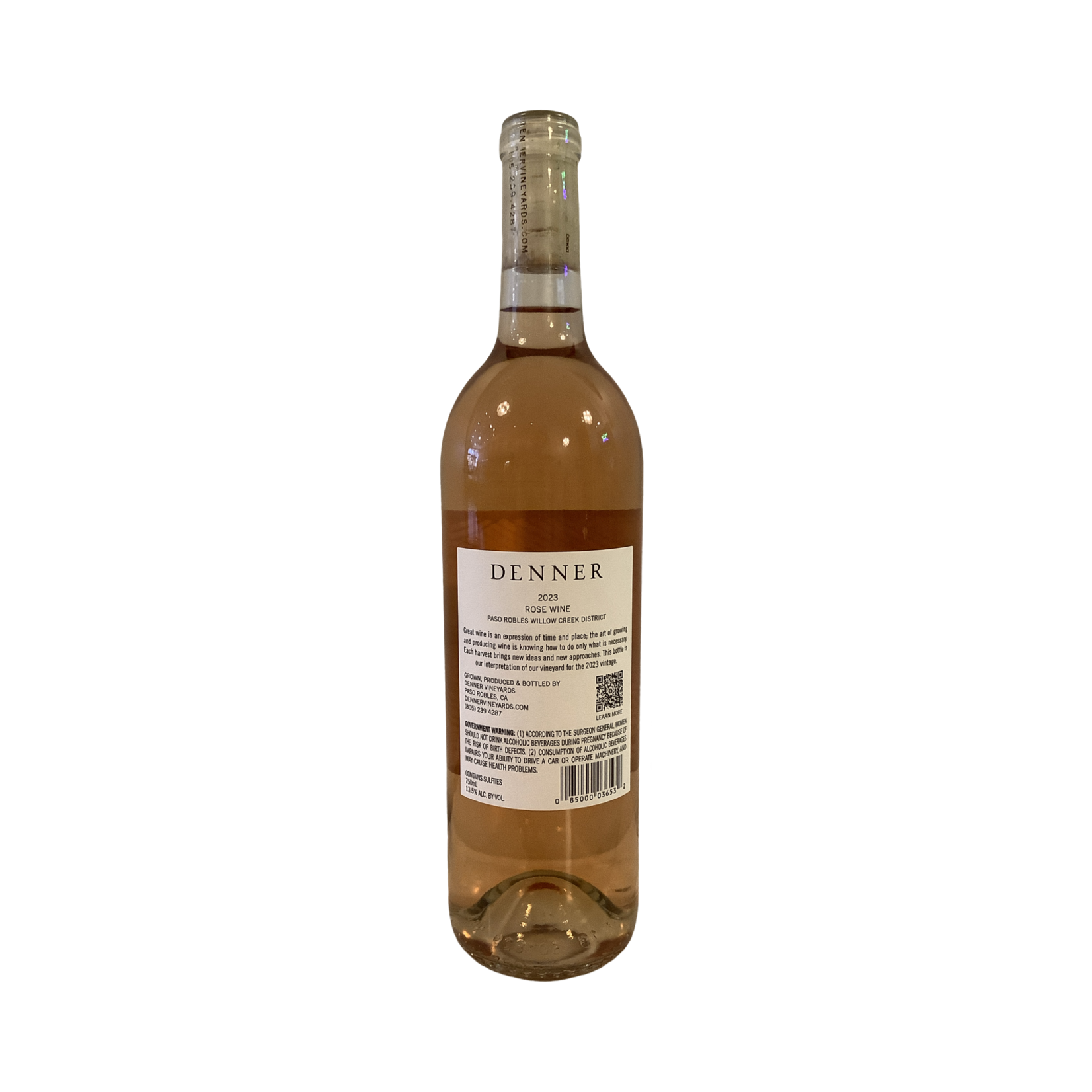 2023 Denner Rosé, Paso Robles CA