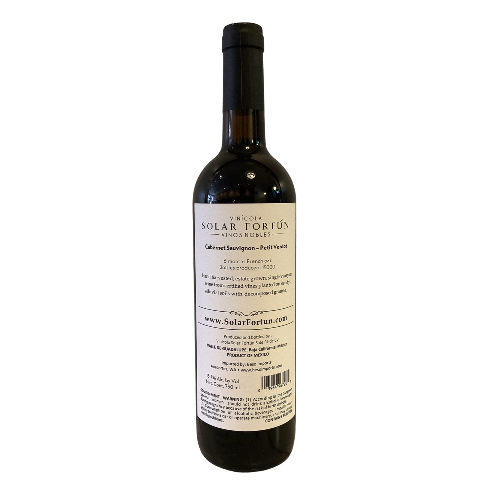 2023 Solar Fortun "Baya Baya" Red Blend, Valle de Guadalupe | Mexico