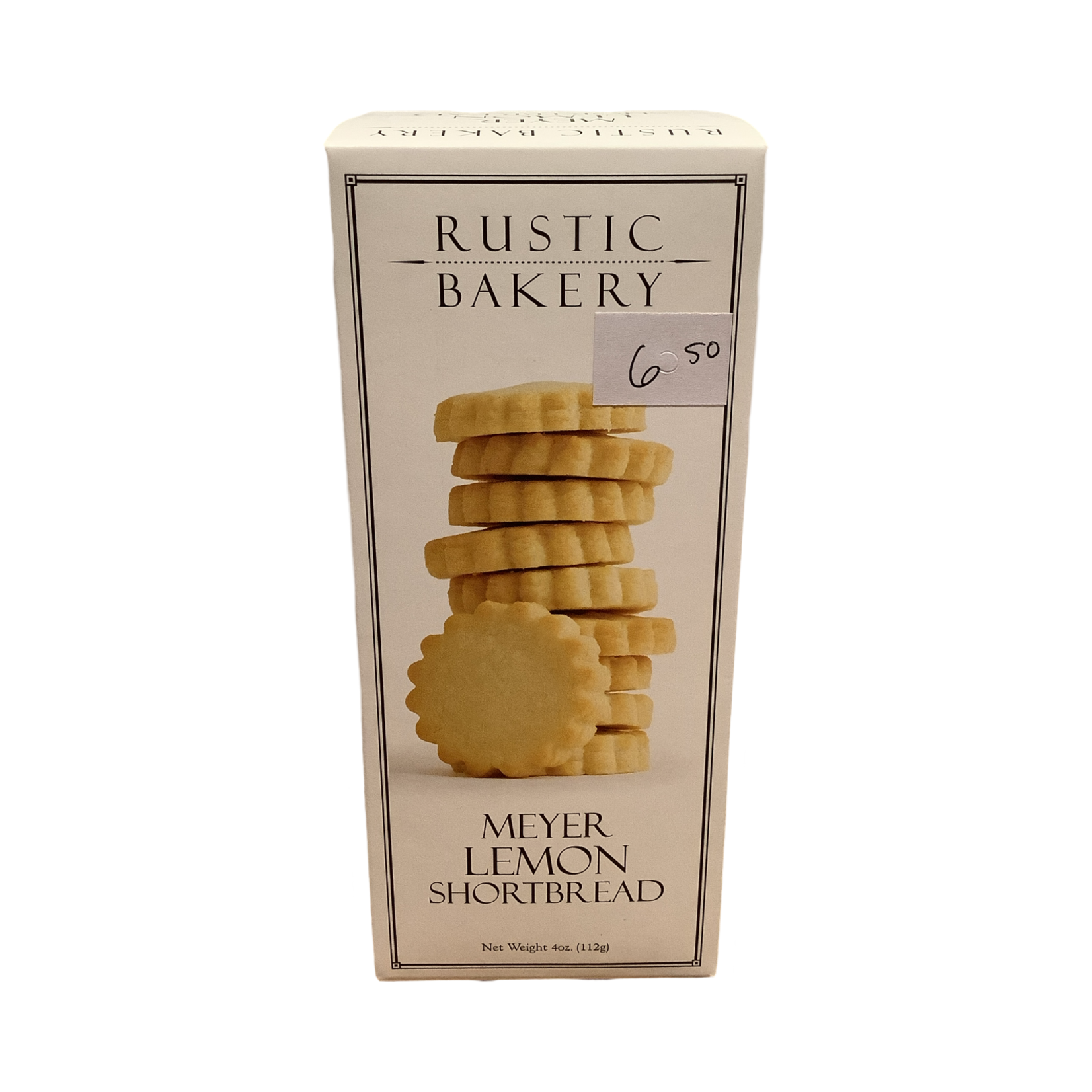 Rustic Bakery Shortbread Cookies Meyer Lemon