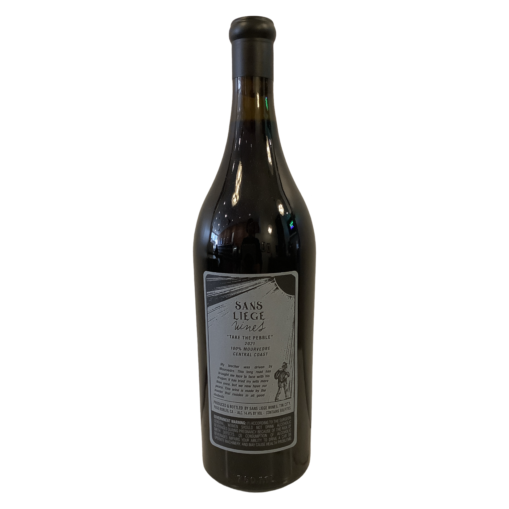 2021 Sans Liege "Take The Pebble" Mourvedre, Central Coast CA