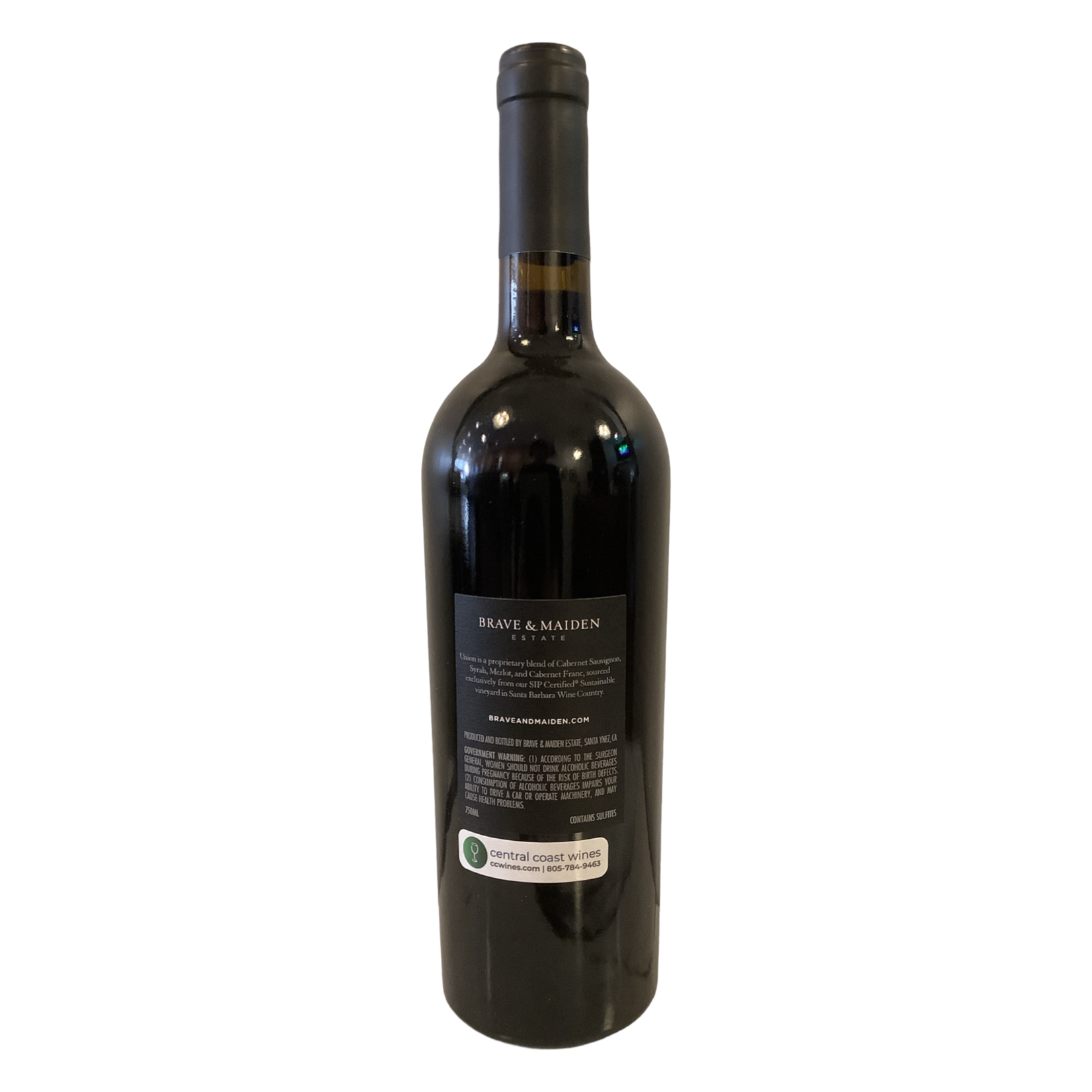 2021 Brave & Maiden "Union" Red Blend, Santa Ynez Valley CA