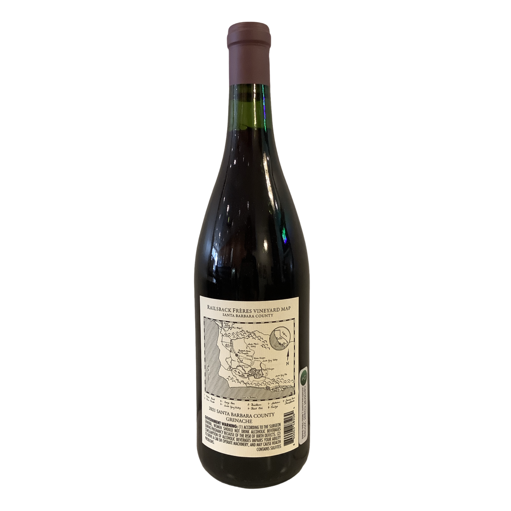 2021 Railsback Frères Grenache Noir, Santa Barbara County CA