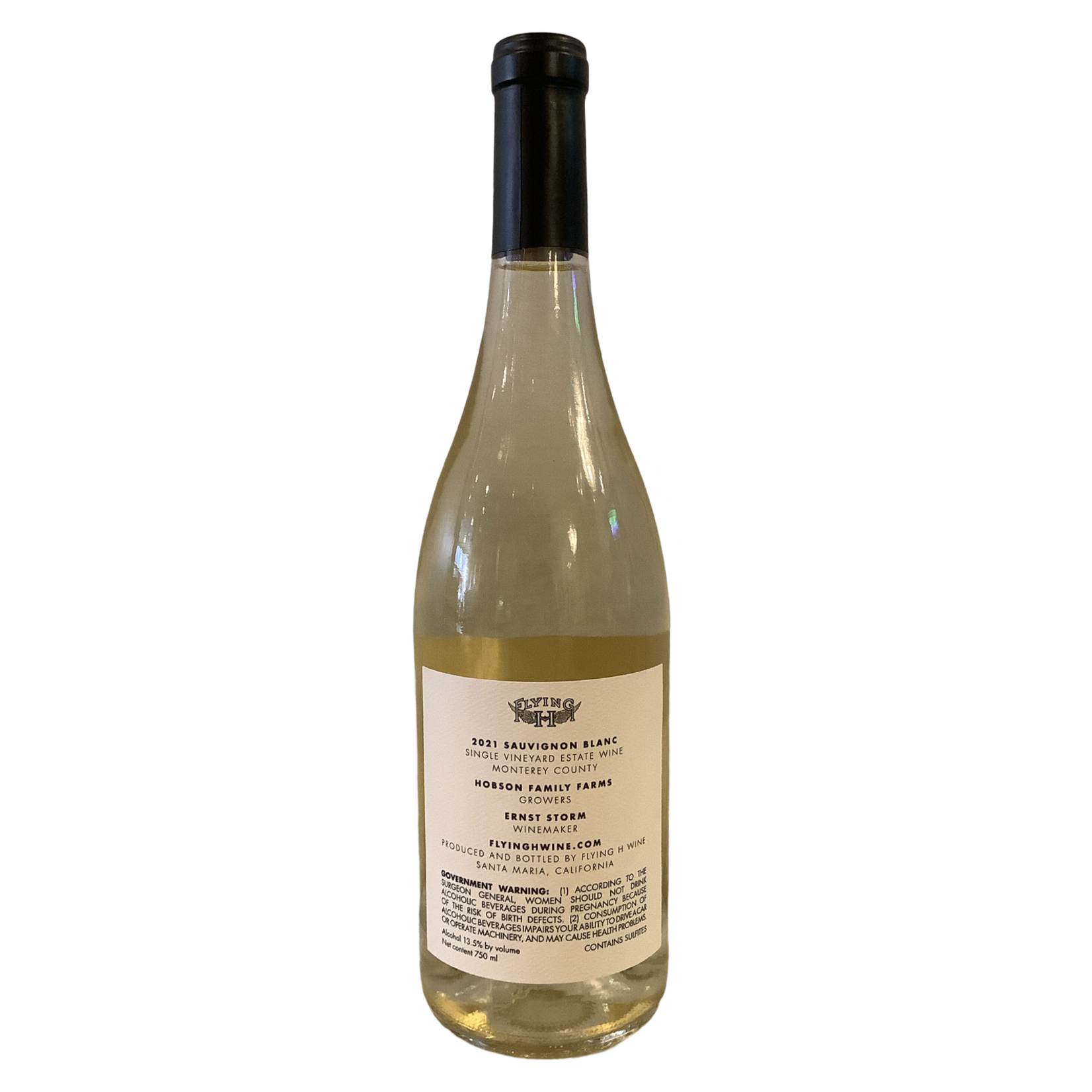 2021 Flying H "Rancho Legado Vineyard" Sauvignon Blanc, Monterey County CA
