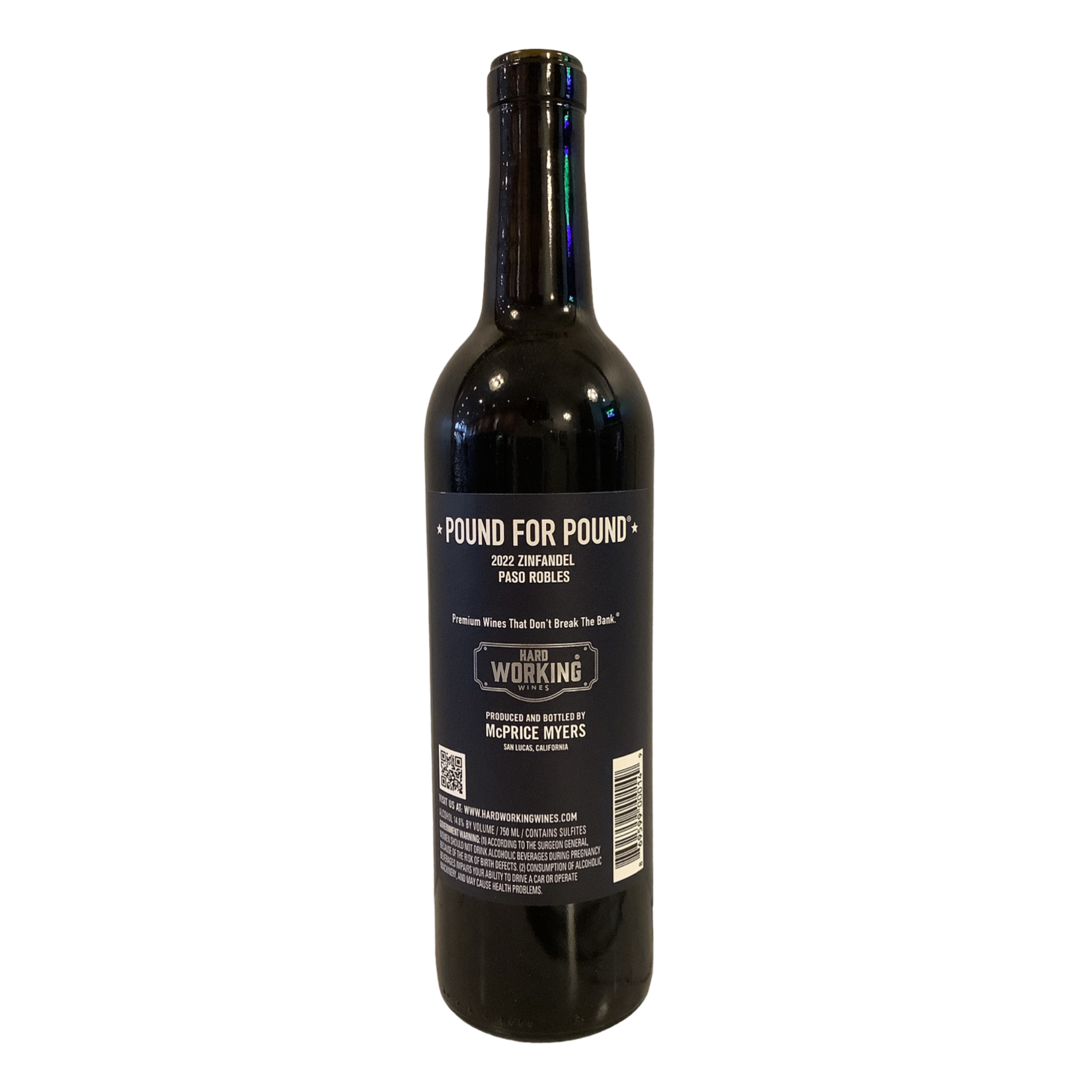 2022 McPrice Myers "Pound For Pound" Zinfandel, Paso Robles CA