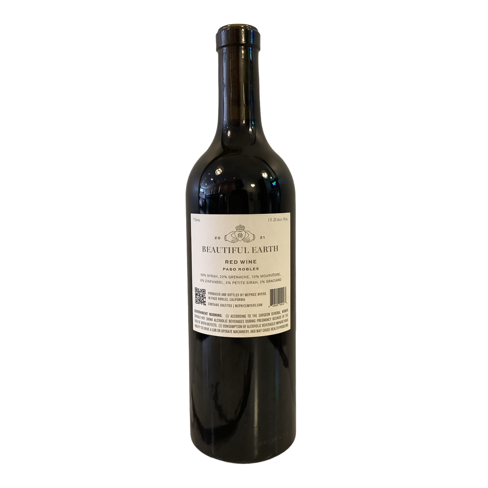 2021 McPrice Myers "Beautiful Earth" Red Blend, Paso Robles CA
