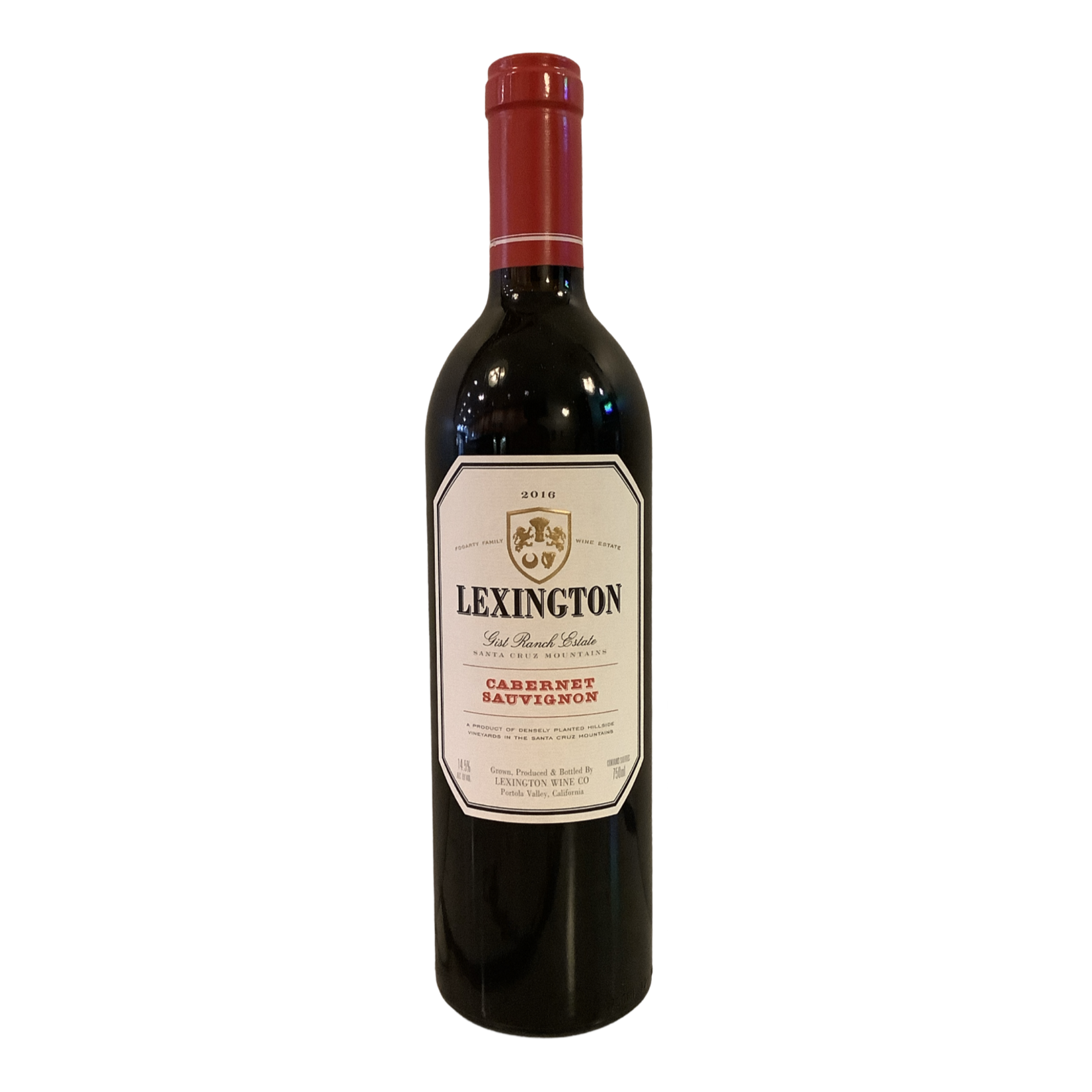 2016 Lexington "Gist Ranch Estate" Cabernet Sauvignon, Santa Cruz Mountains CA