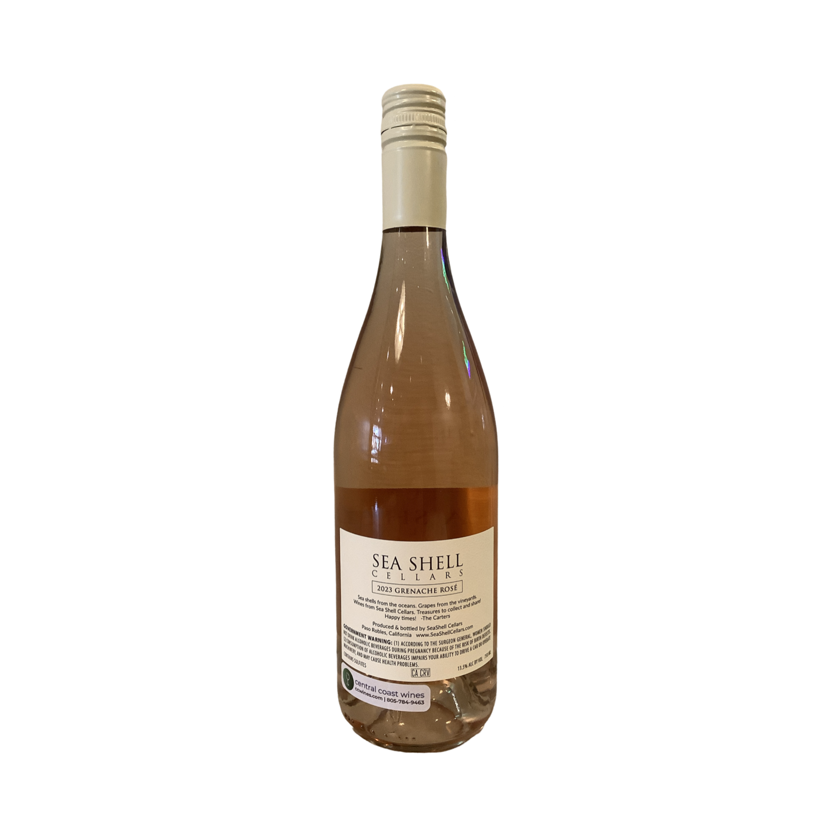 2023 Sea Shell Cellars Grenache Rosé, Paso Robles CA