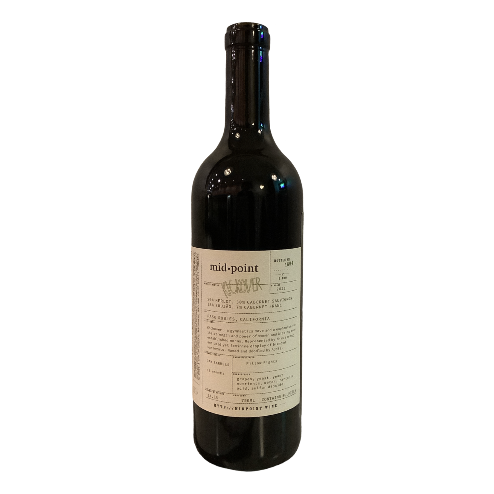 2021 Midpoint "Kickover" Red Blend, Paso Robles CA