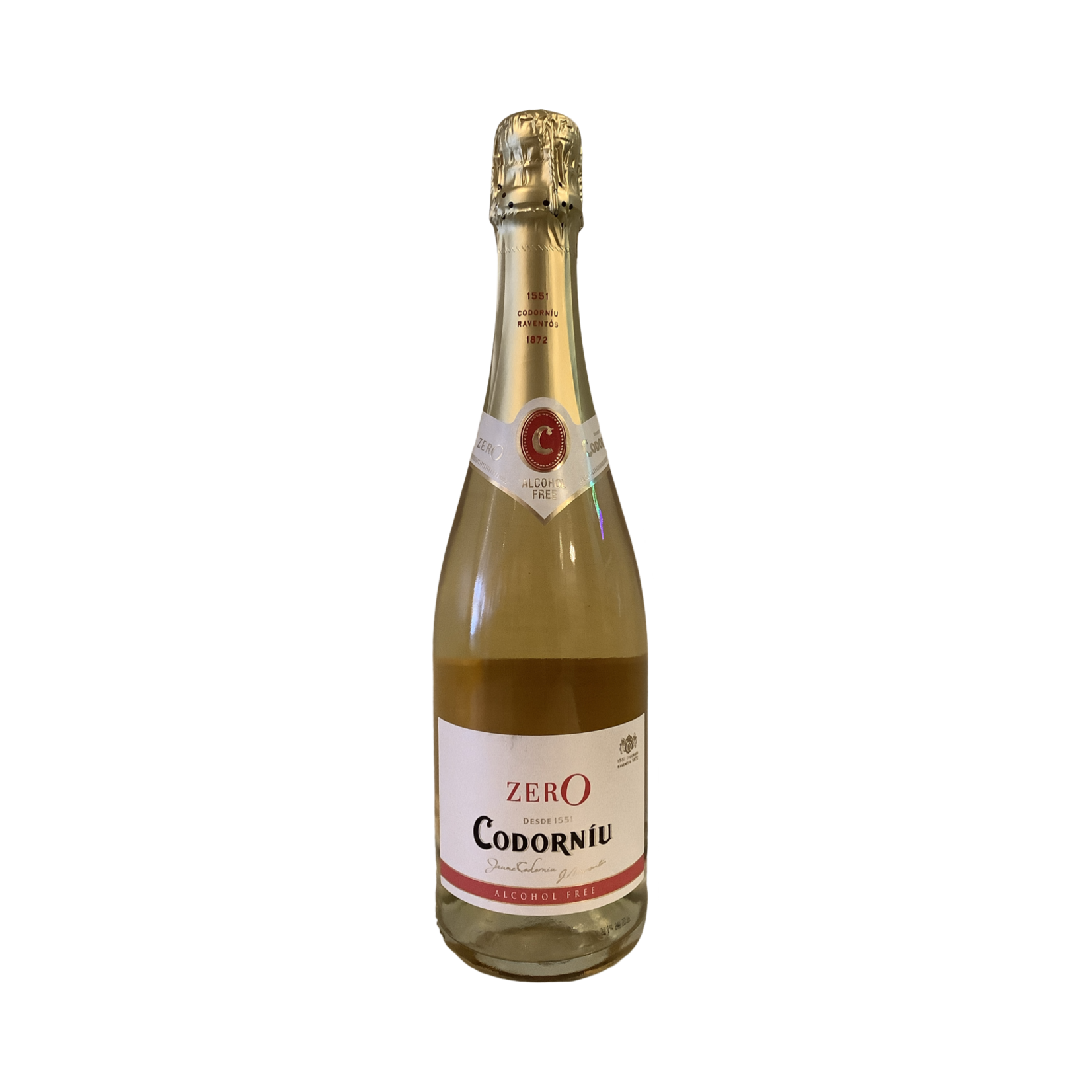 NV Codorniu Zero Sparkling Rosé, Spain