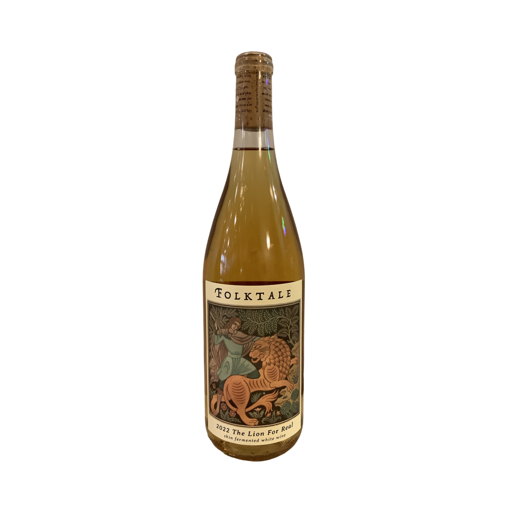2022 Folktale "The Lion For Real" Skin Contact White Wine, Monterey County CA