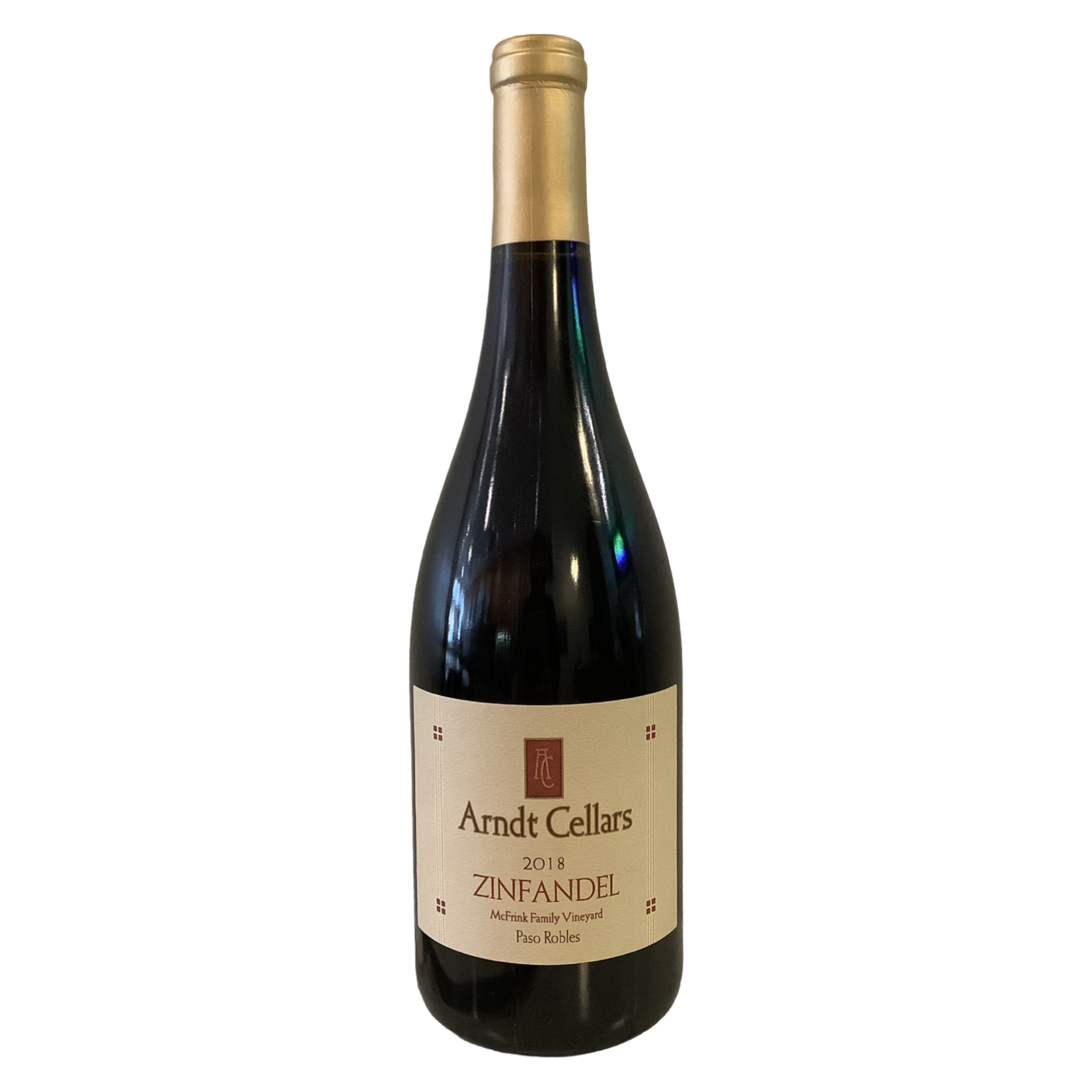 2018 Arndt Cellars "McFrink Vineyard" Zinfandel, Paso Robles CA