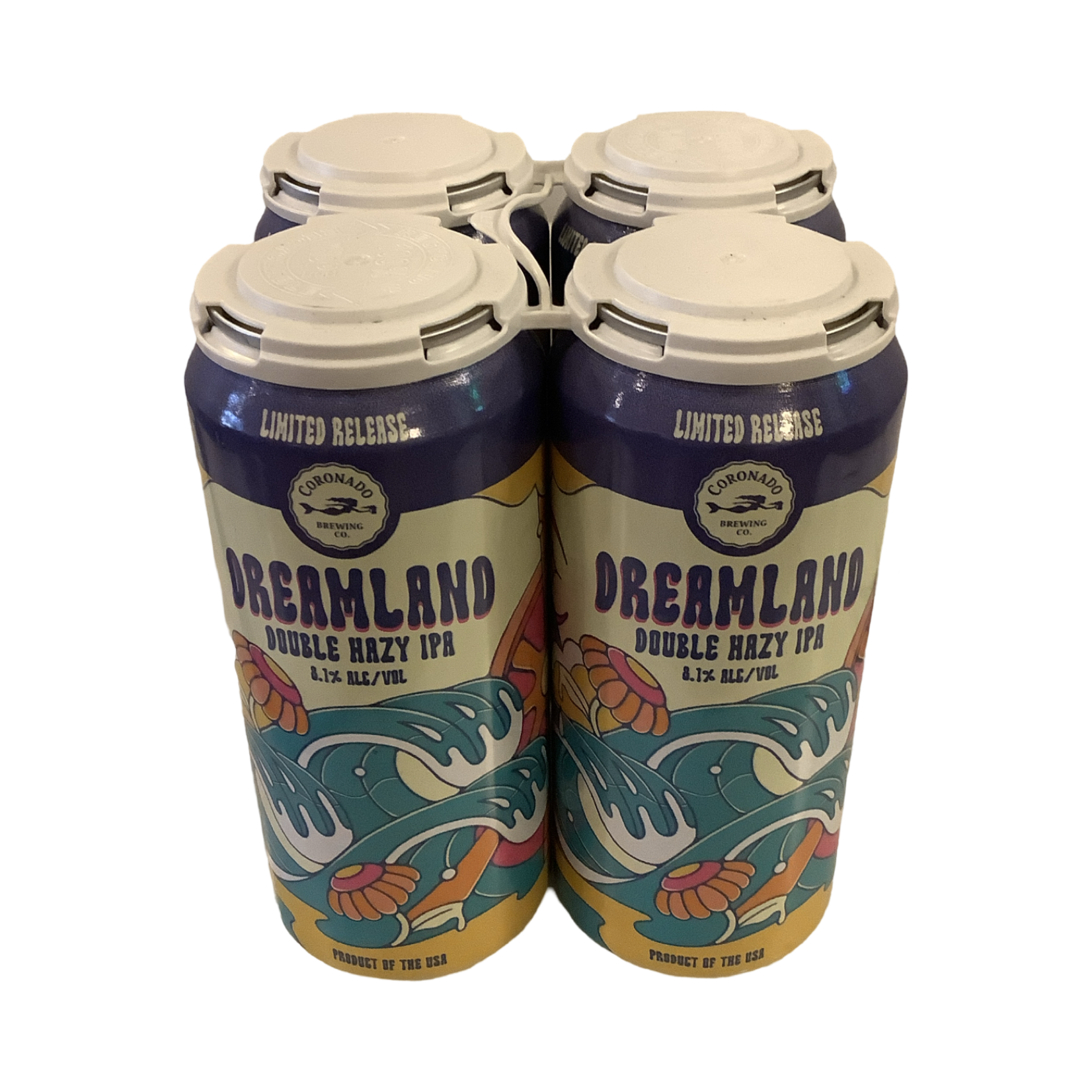 Coronado Brewing Co "Dreamland" Double Hazy IPA (16 OZ), Coronado CA
