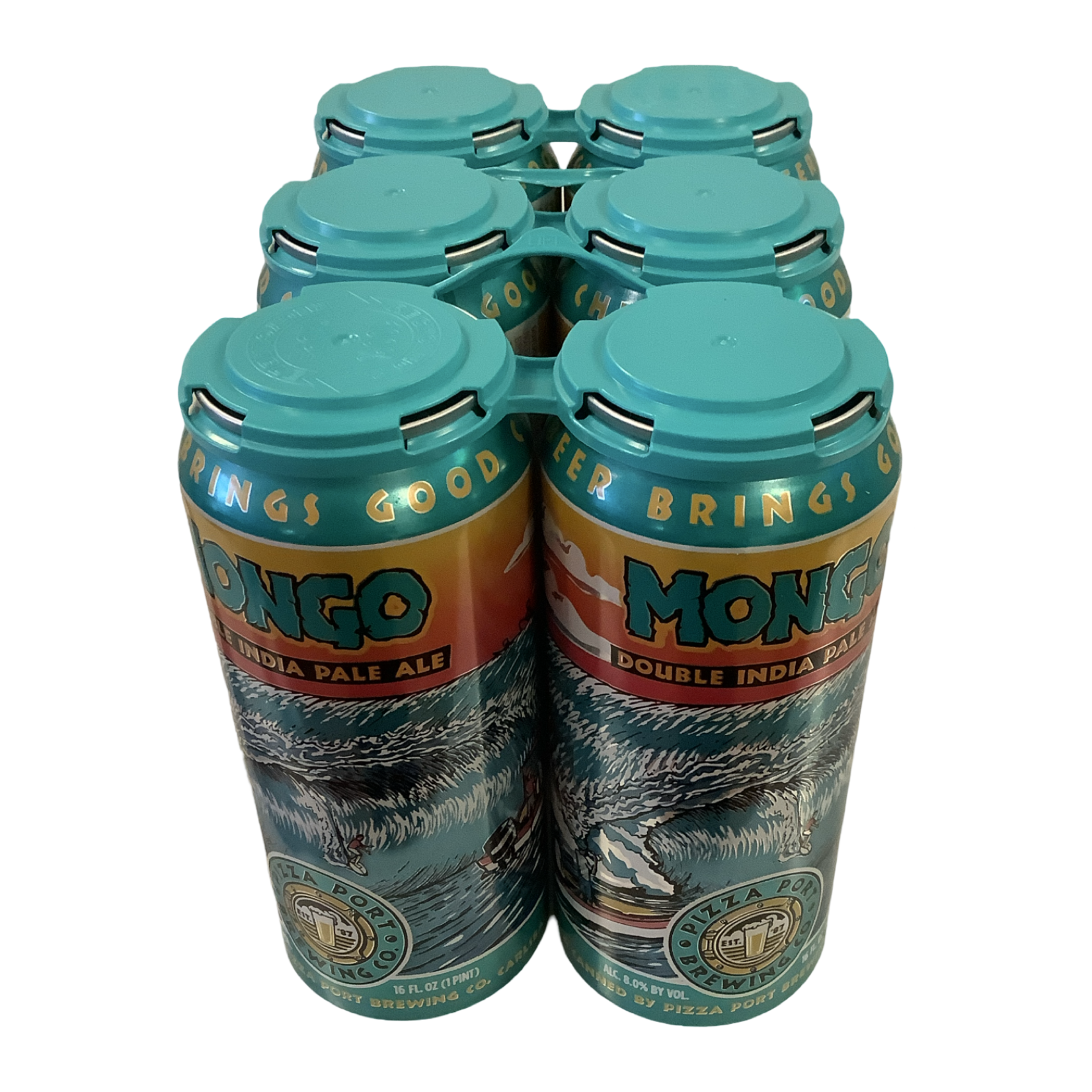 Pizza Port Brewing Co "MONGO" DIPA (16 OZ), Carlsbad CA