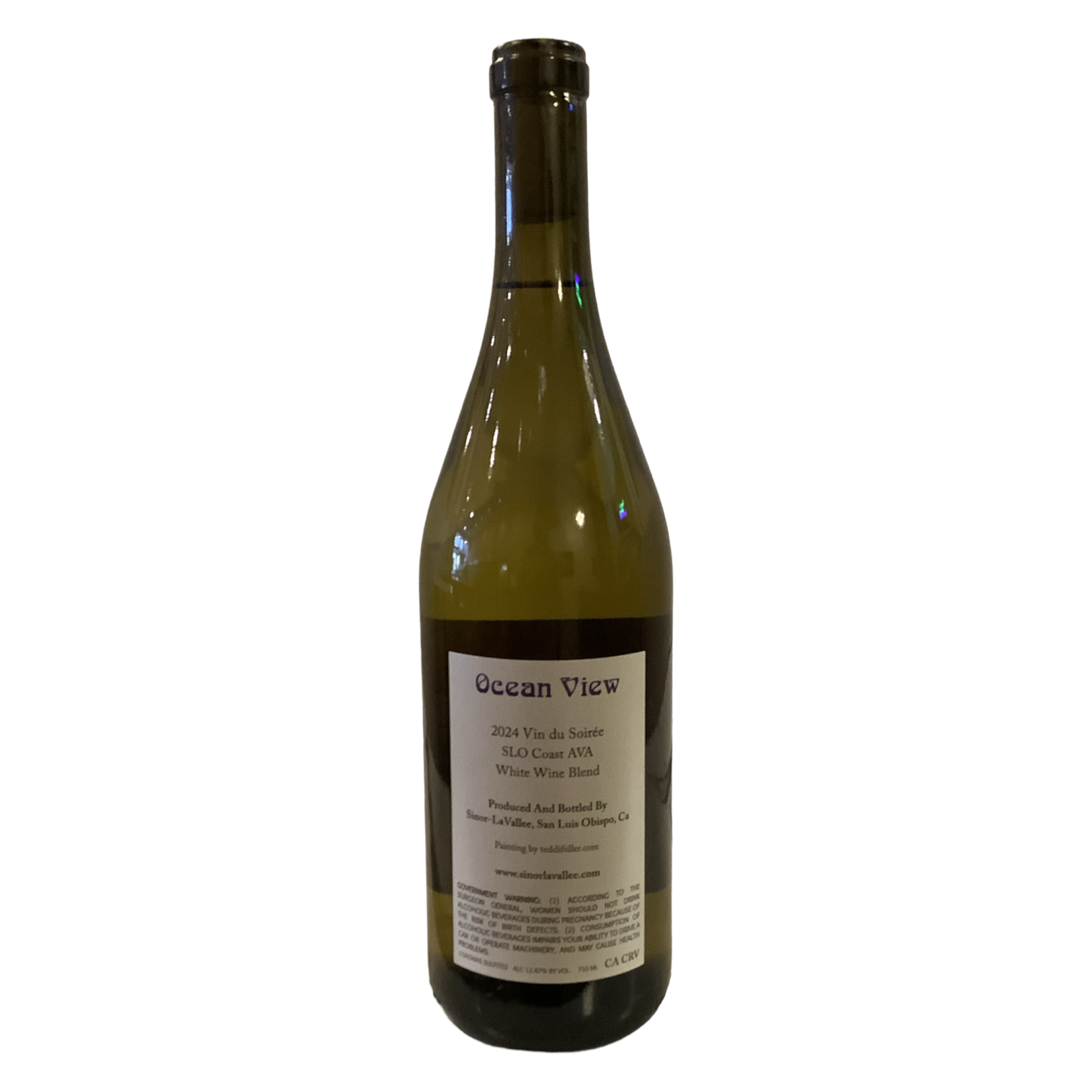 2024 Sinor-La Vallee "Ocean View" White Wine Blend, SLO Coast CA