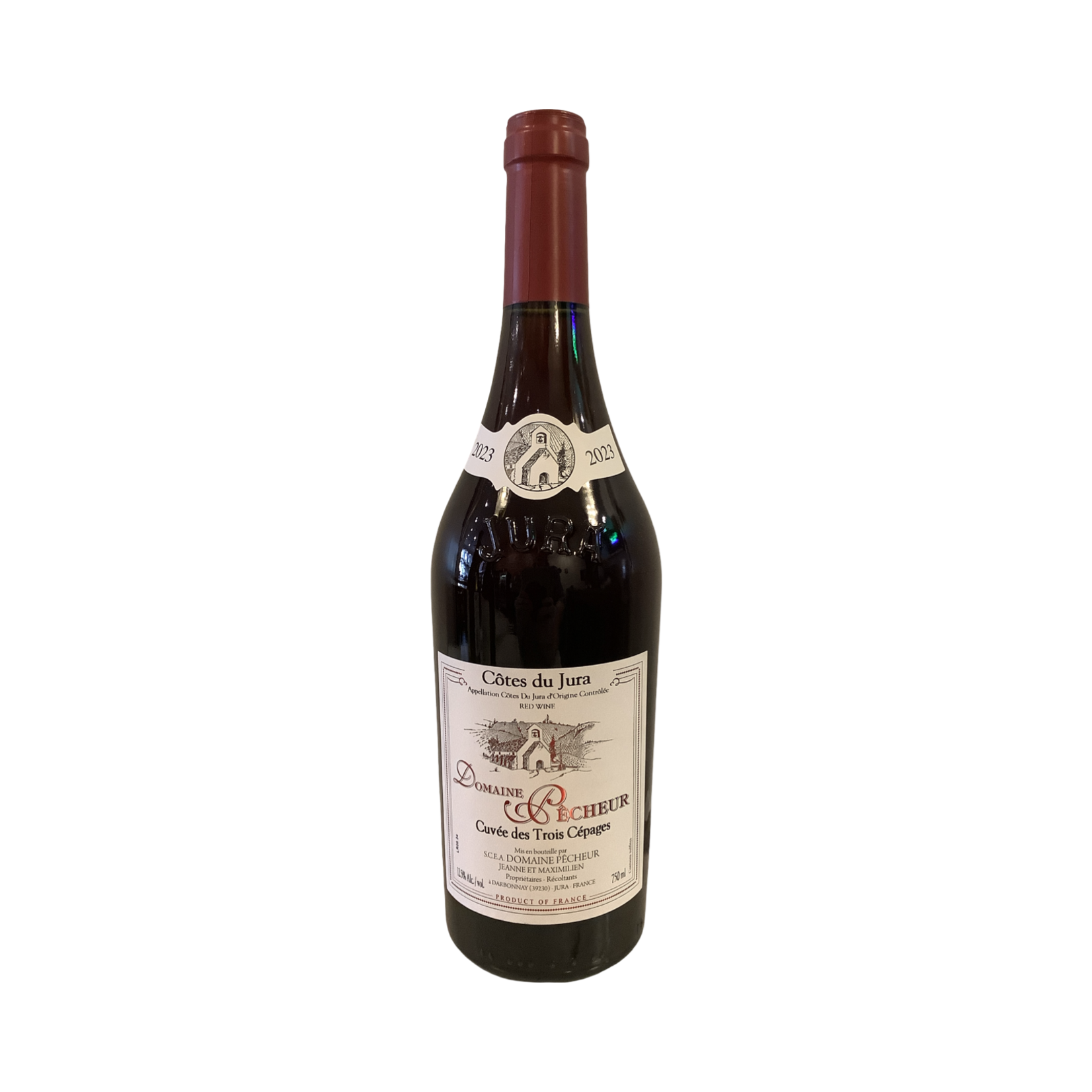 2023 Domaine Pêcheur Côtes du Jura Rouge “Cuvée des Trois Cépages”, Jura | France