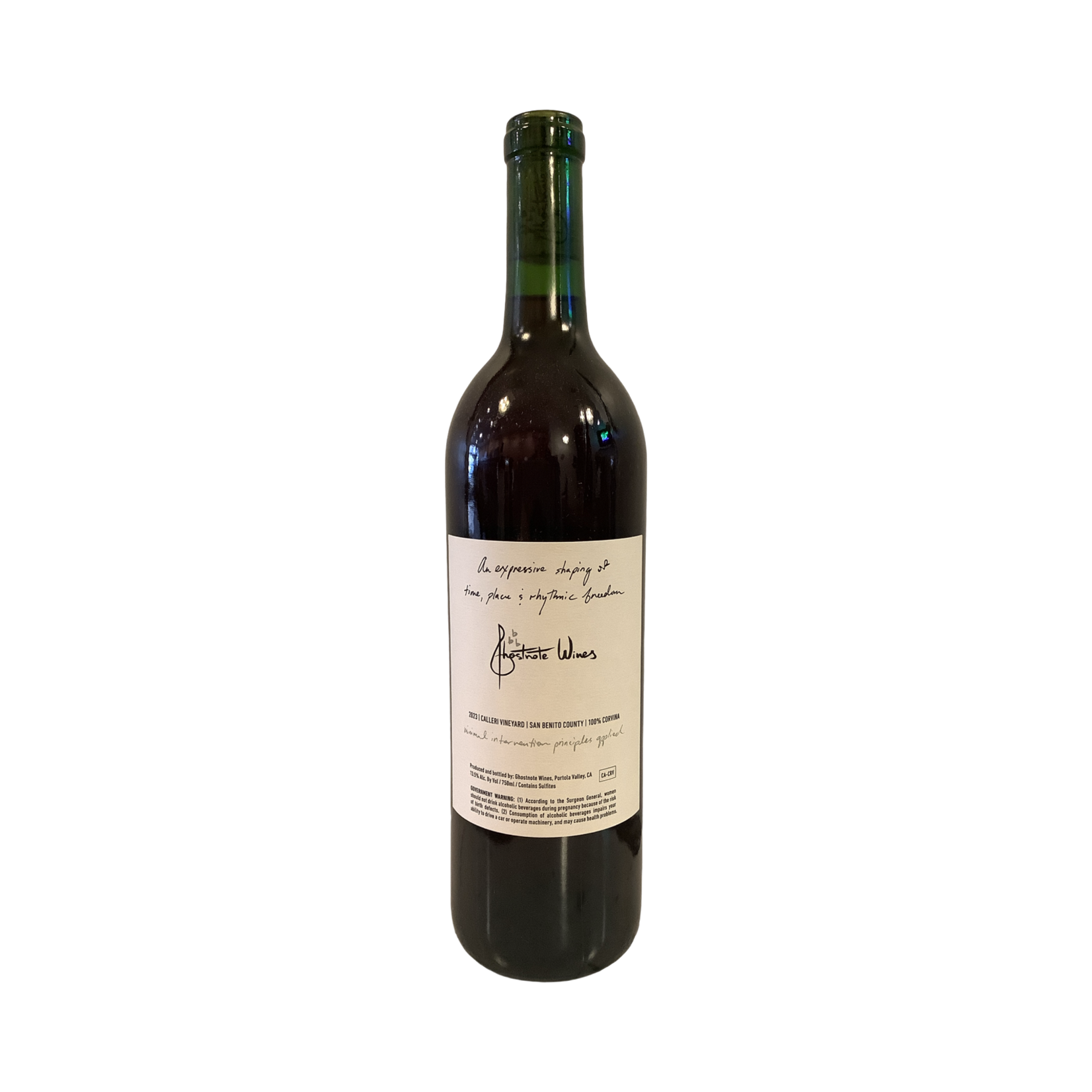 2023 Ghostnote Wines Corvina "Calleri Vineyard", San Benito CA