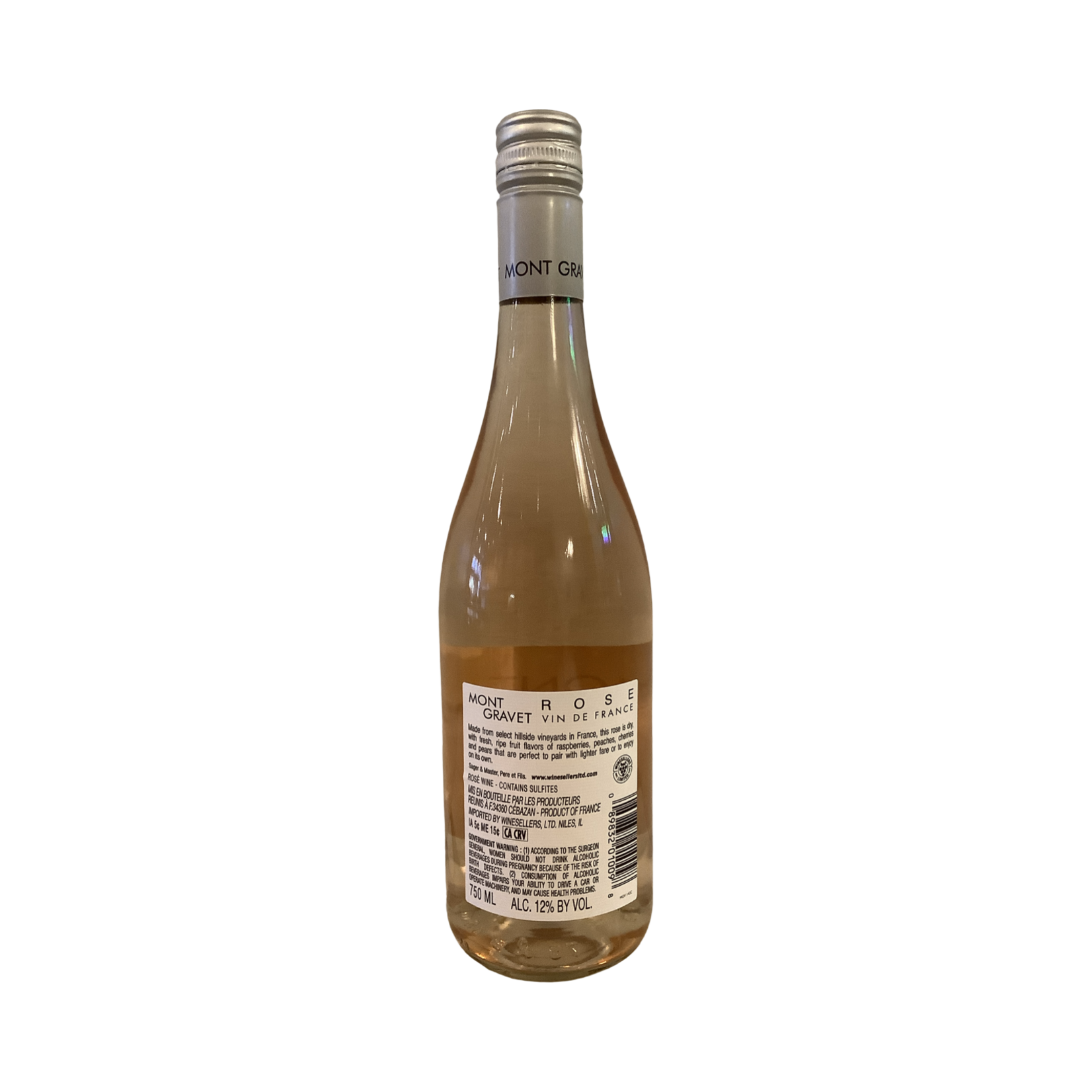 2024 Mont Gravet Rosé, France