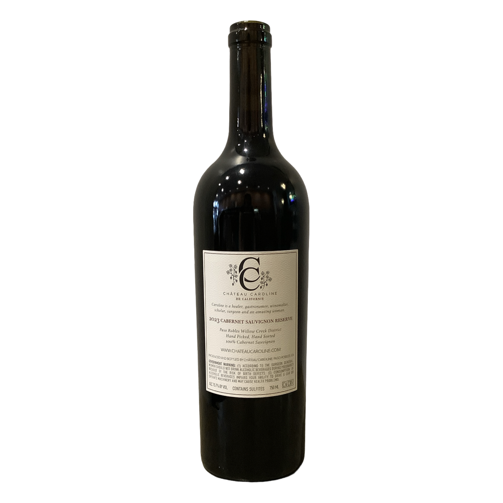 2023 Chateau Caroline Cabernet Sauvignon Reserve, Paso Robles CA