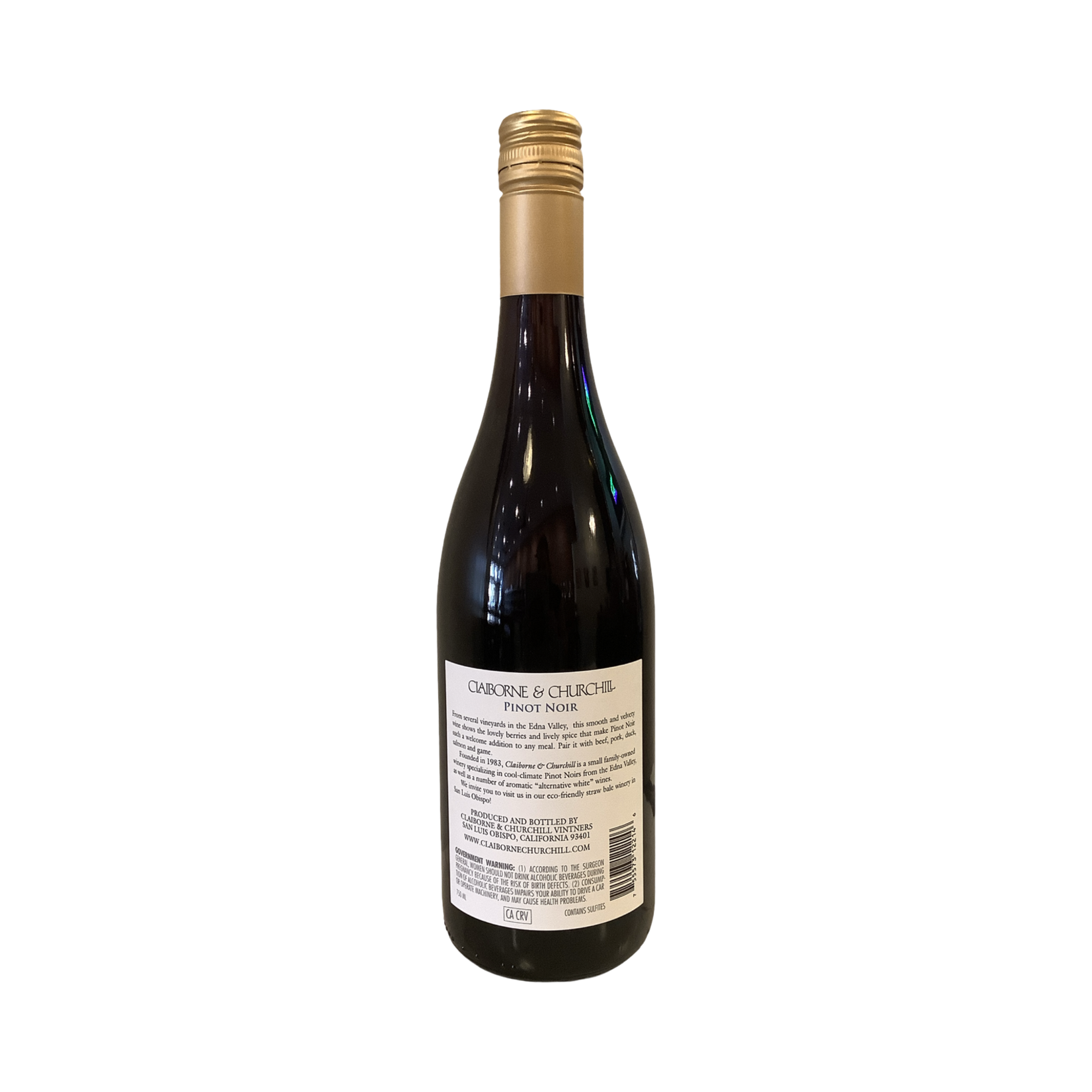 2023 Claiborne & Churchill Pinot Noir, Edna Valley CA