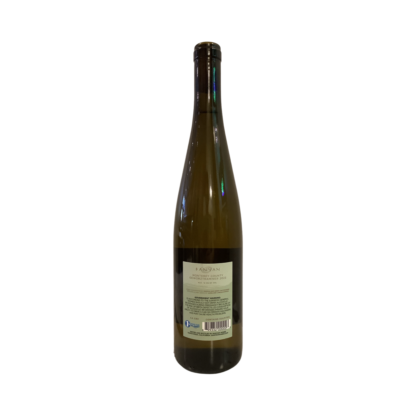 2023 Banyan Gewürztraminer, Monterey County CA