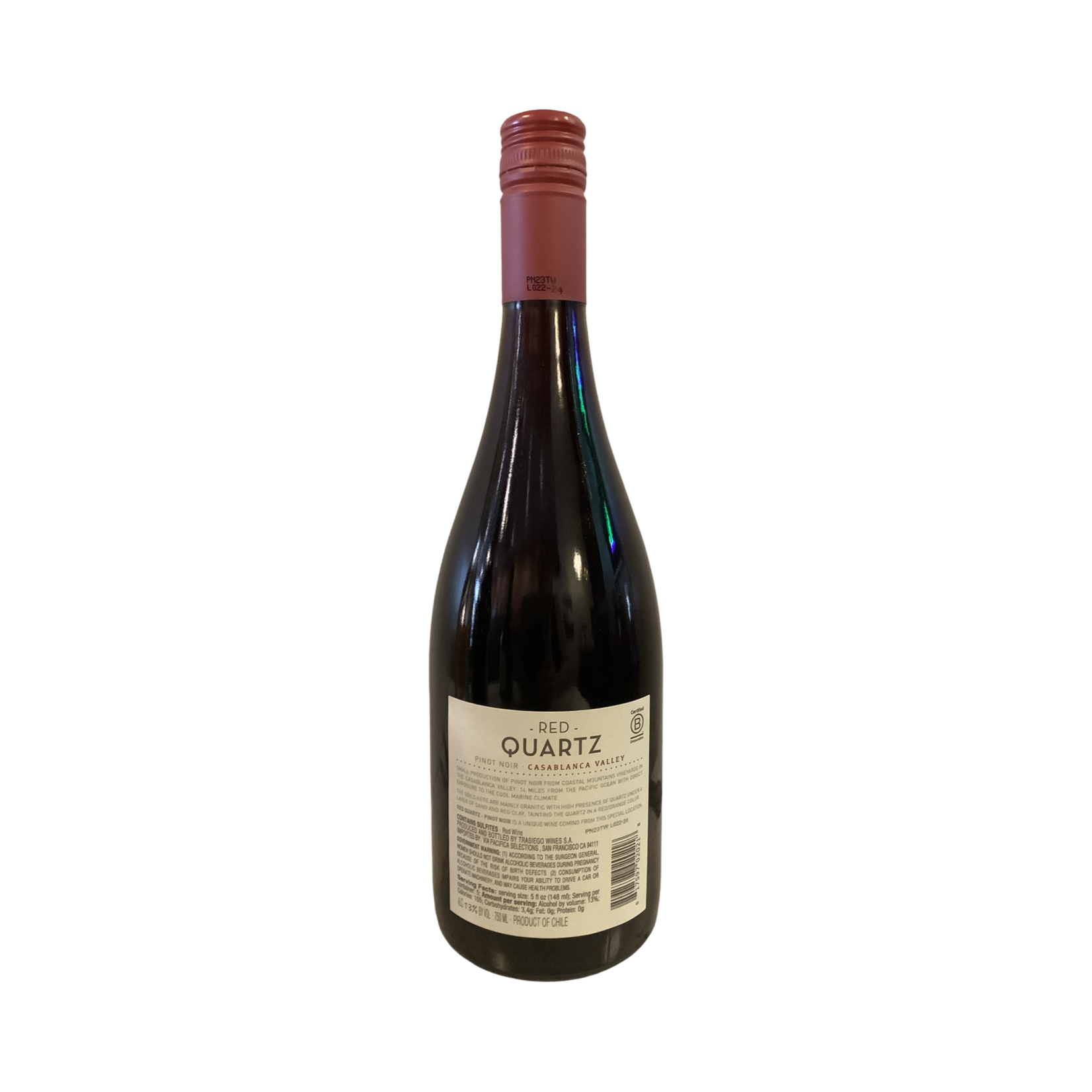 2023 Quartz Red Pinot Noir, Chile