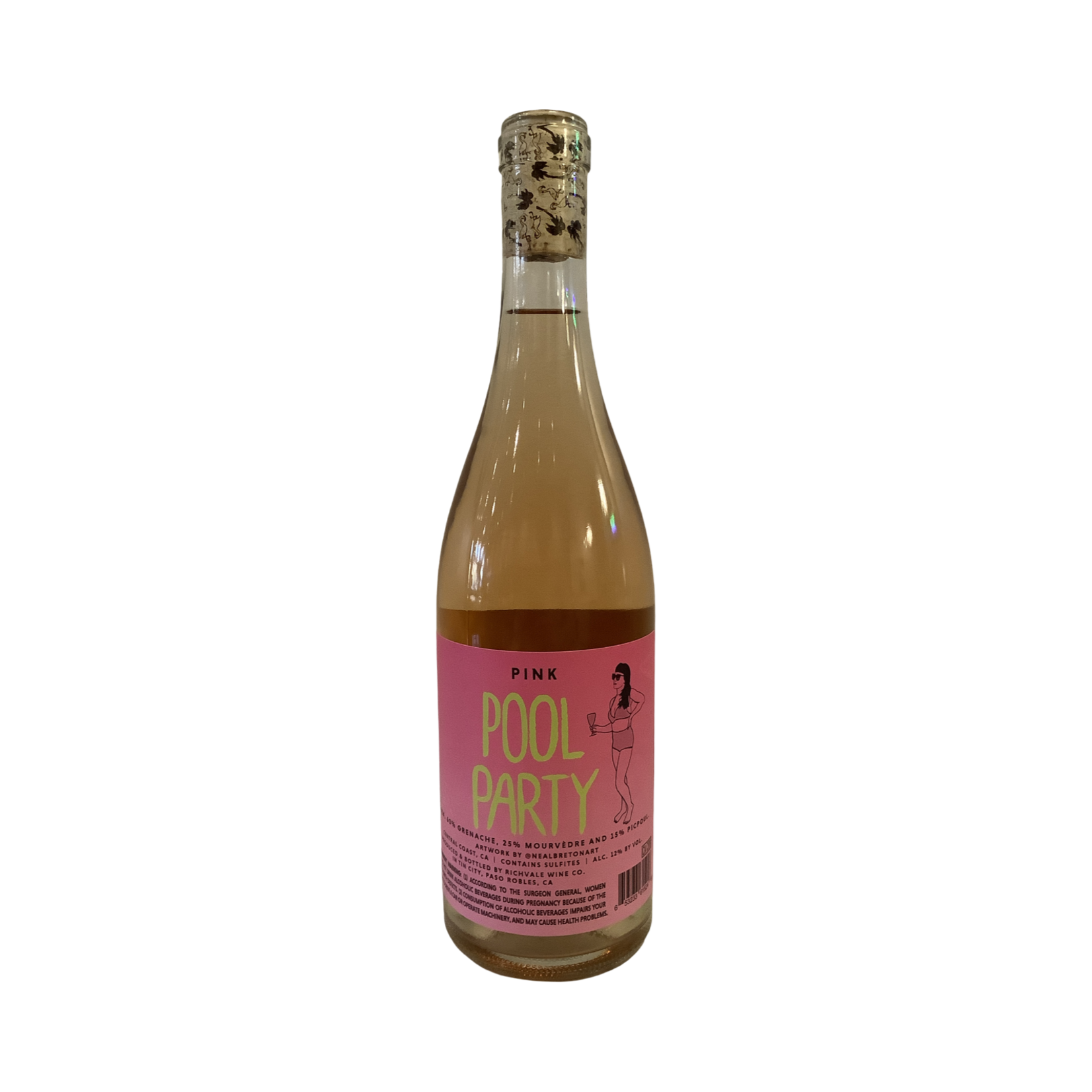 2024 Richvale Wine Co "Pool Party" Pink, Central Coast CA