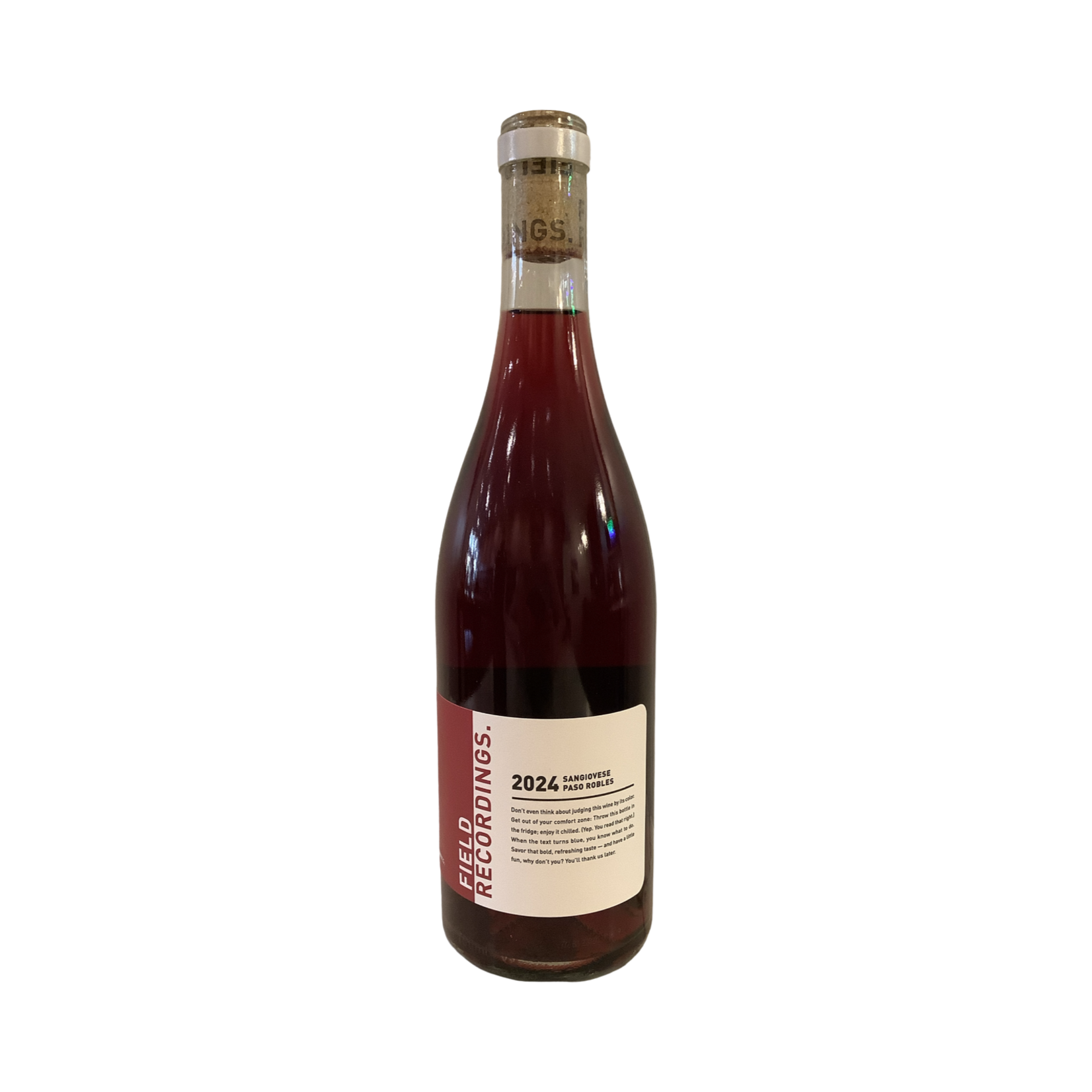 2024 Field Recordings FREDDO Sangiovese, Paso Robles CA